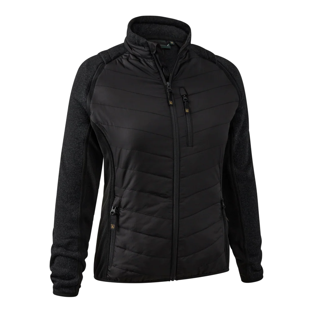 Lady Moor Zip-Off Jacka Svart - Deerhunter
