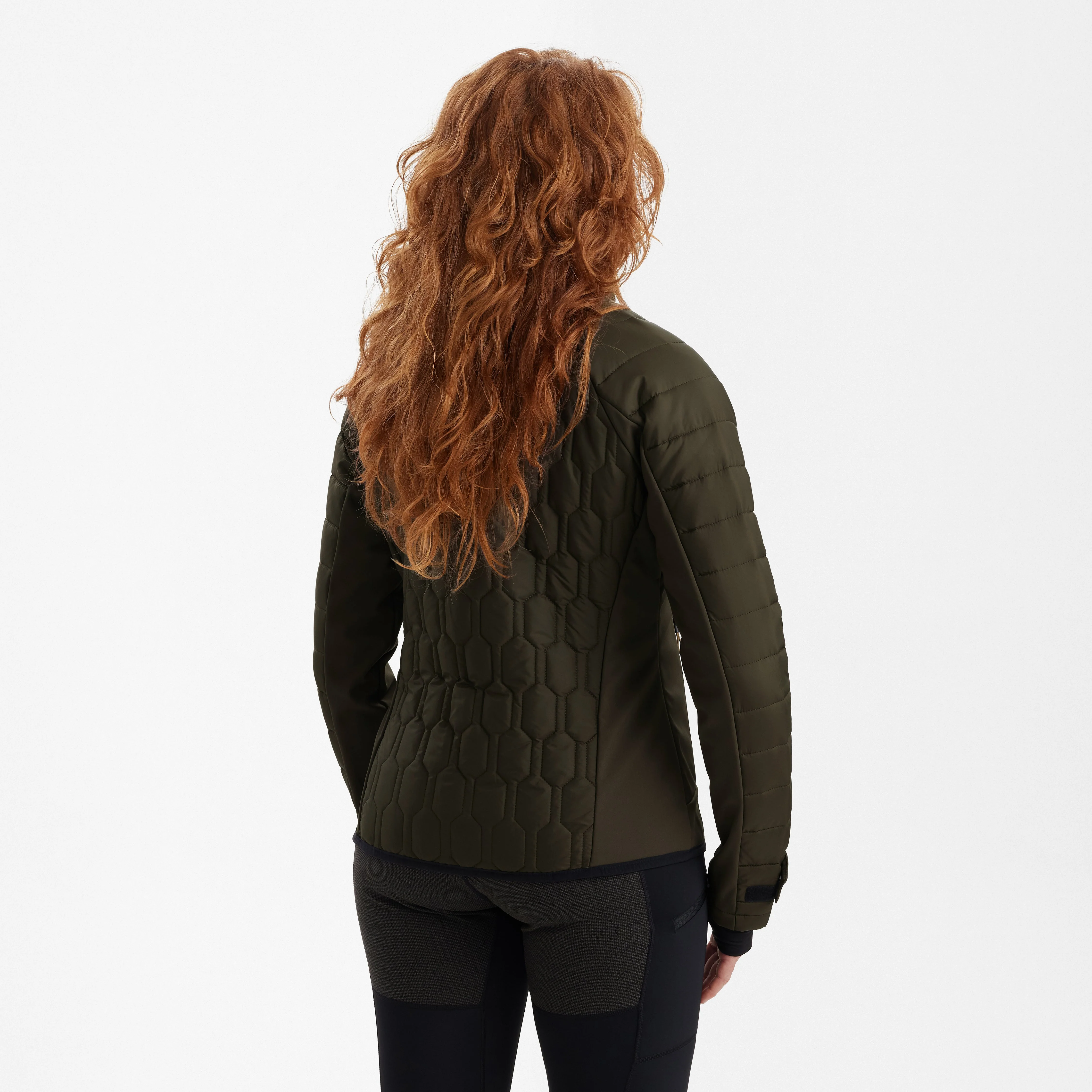Lady Mossdale quiltad jacka Forest Green - Deerhunter - Image 2