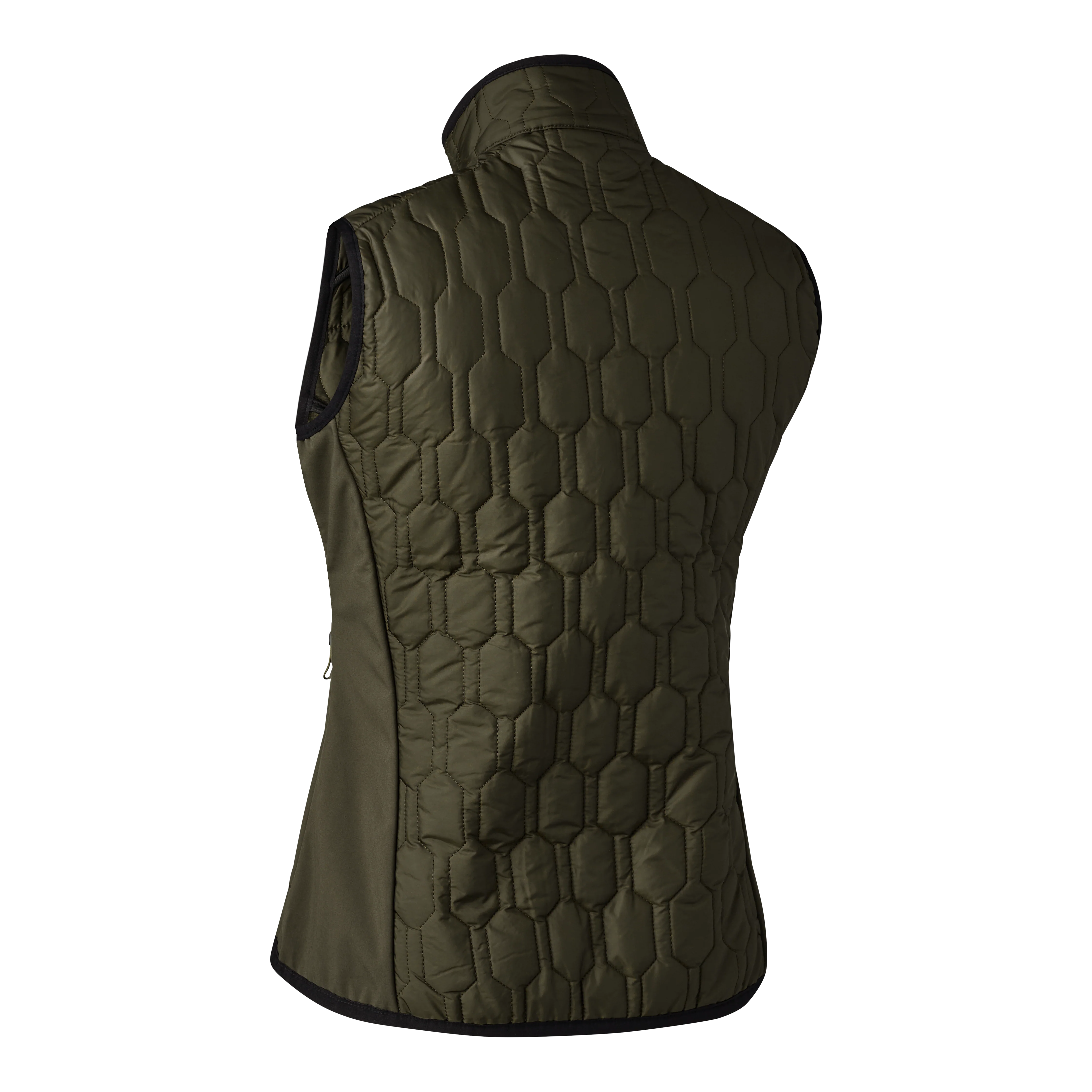 Lady Mossdale quiltad väst Forest Green - Deerhunter - Image 5
