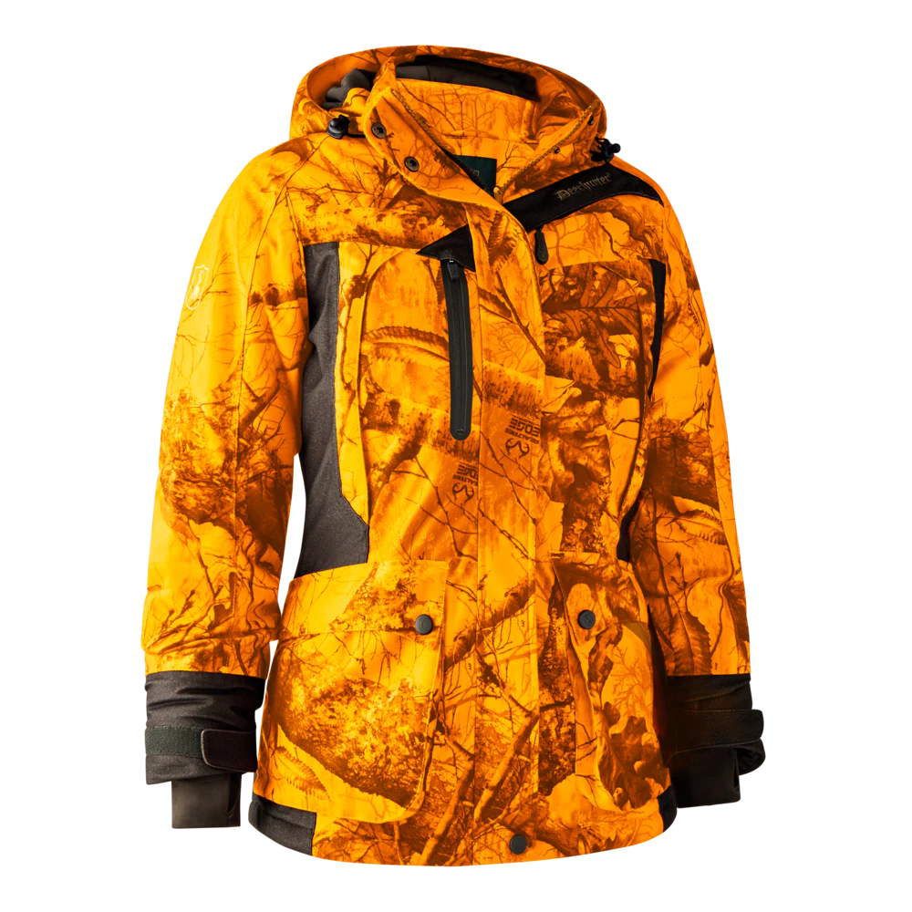 Lady Raven Arctic Jacka Orange - Deerhunter