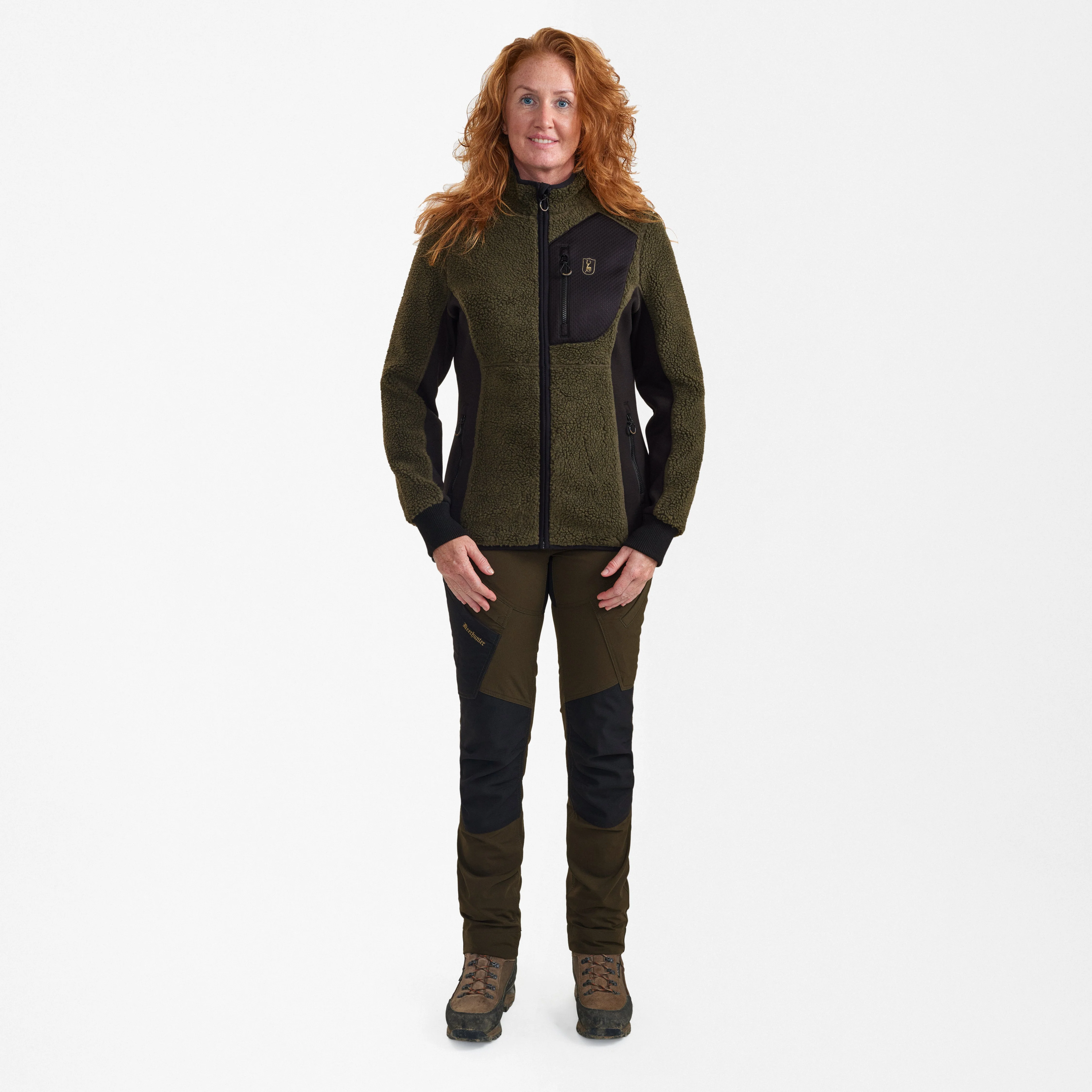 Lady Roja Fiberpälsjacka Adventure Green - Deerhunter - Image 3