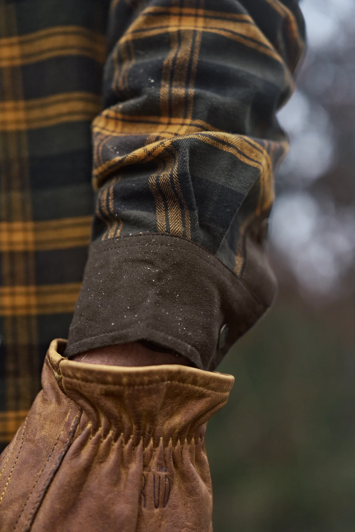 Långärmad skjorta Buckthorn brown - Aivak – Härkila - Image 9