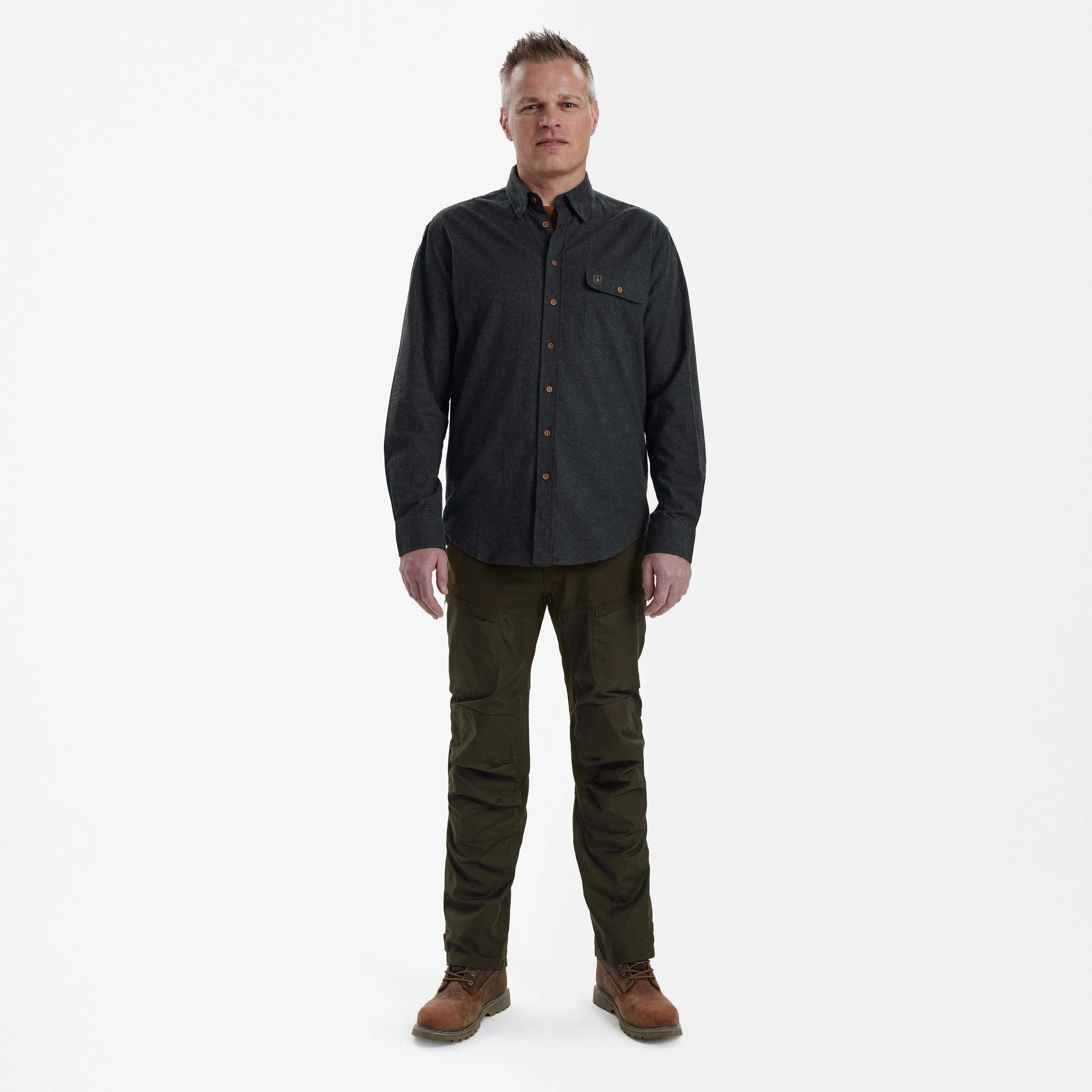 Liam skjorta Black Ink - Deerhunter - Image 3