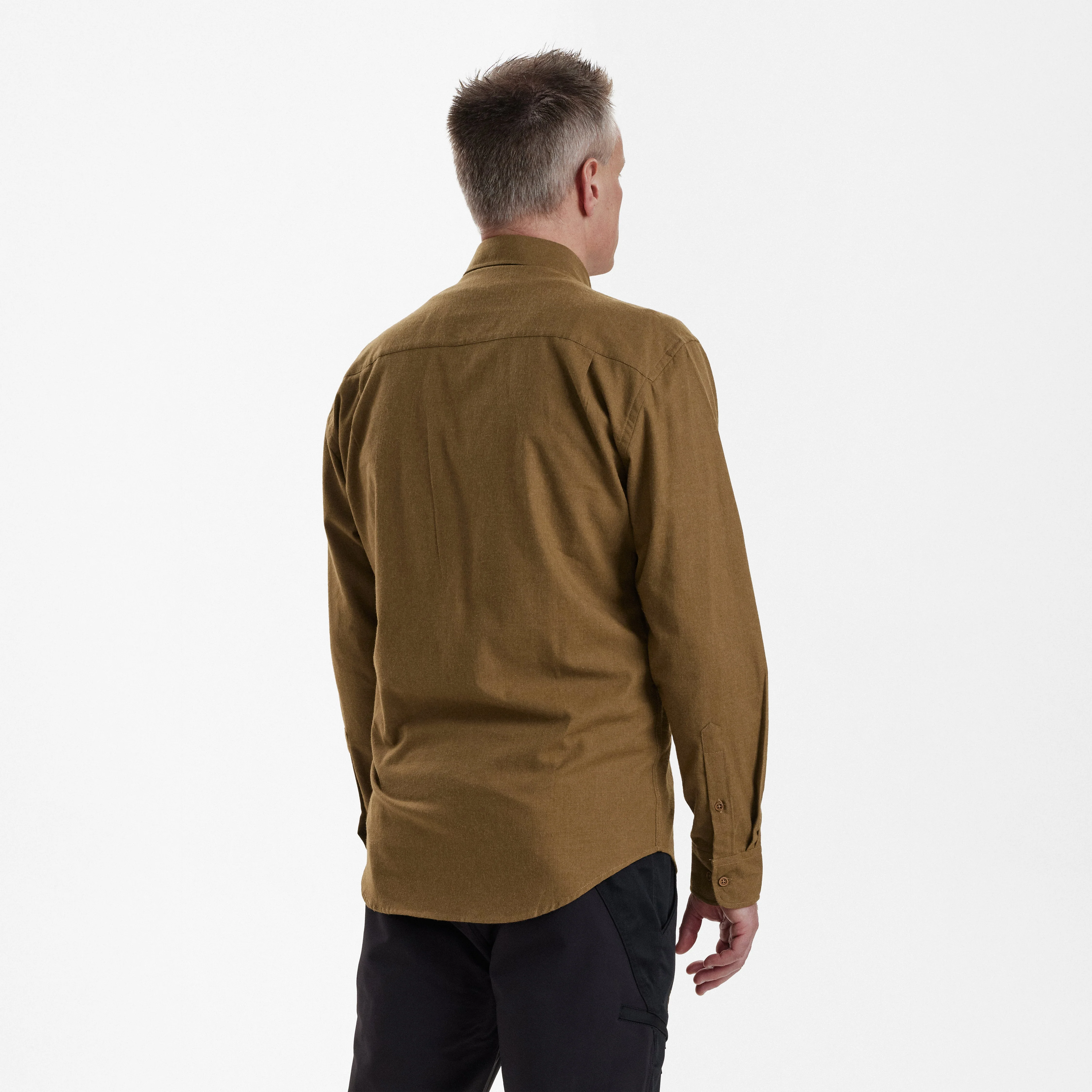 Liam skjorta Ocher Brown - Deerhunter - Image 2