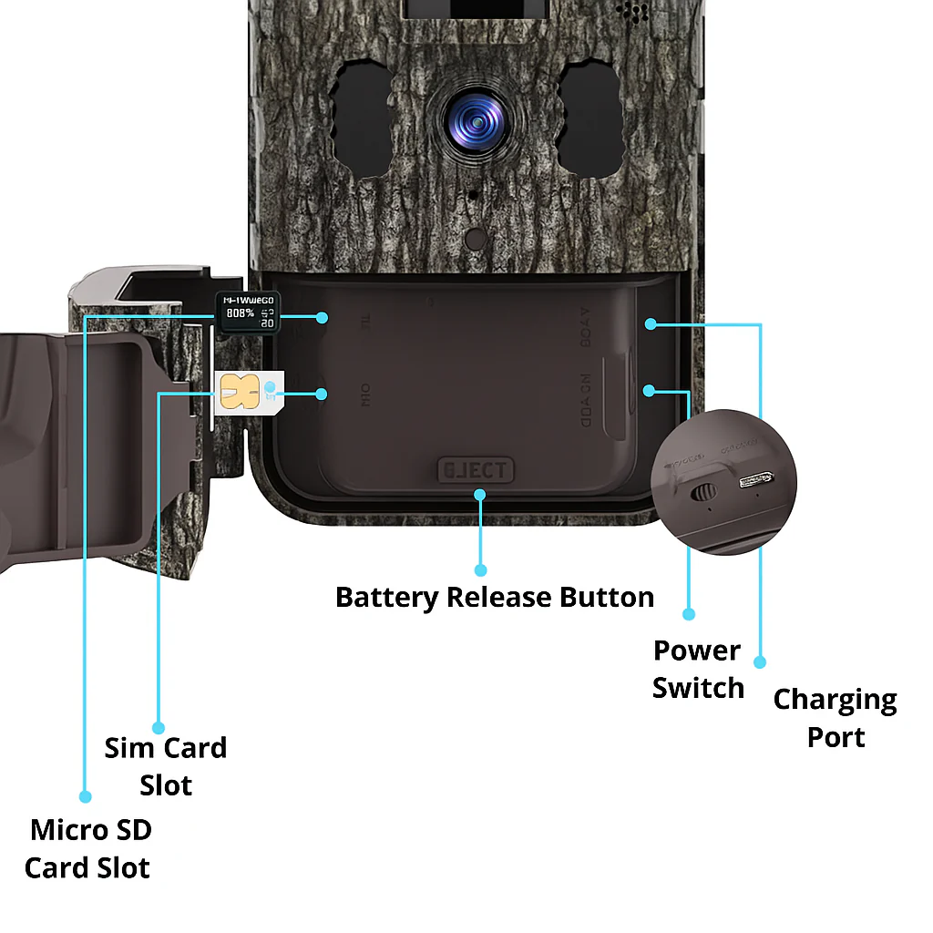 Live 2.0 – Viltkamera inkl. solpanel + App - Senzor - Image 5