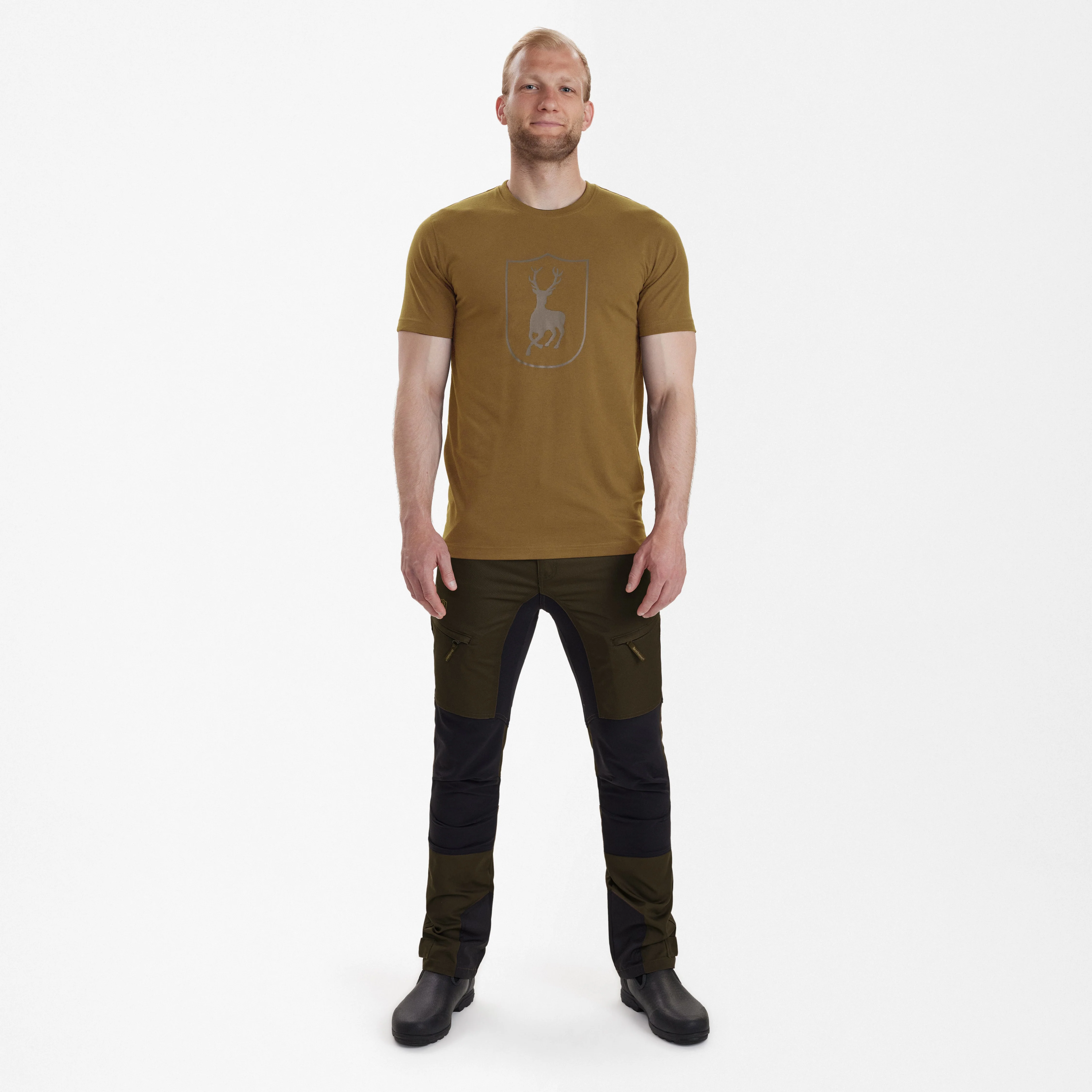 Logga T-shirt Butternut - Deerhunter - Image 3
