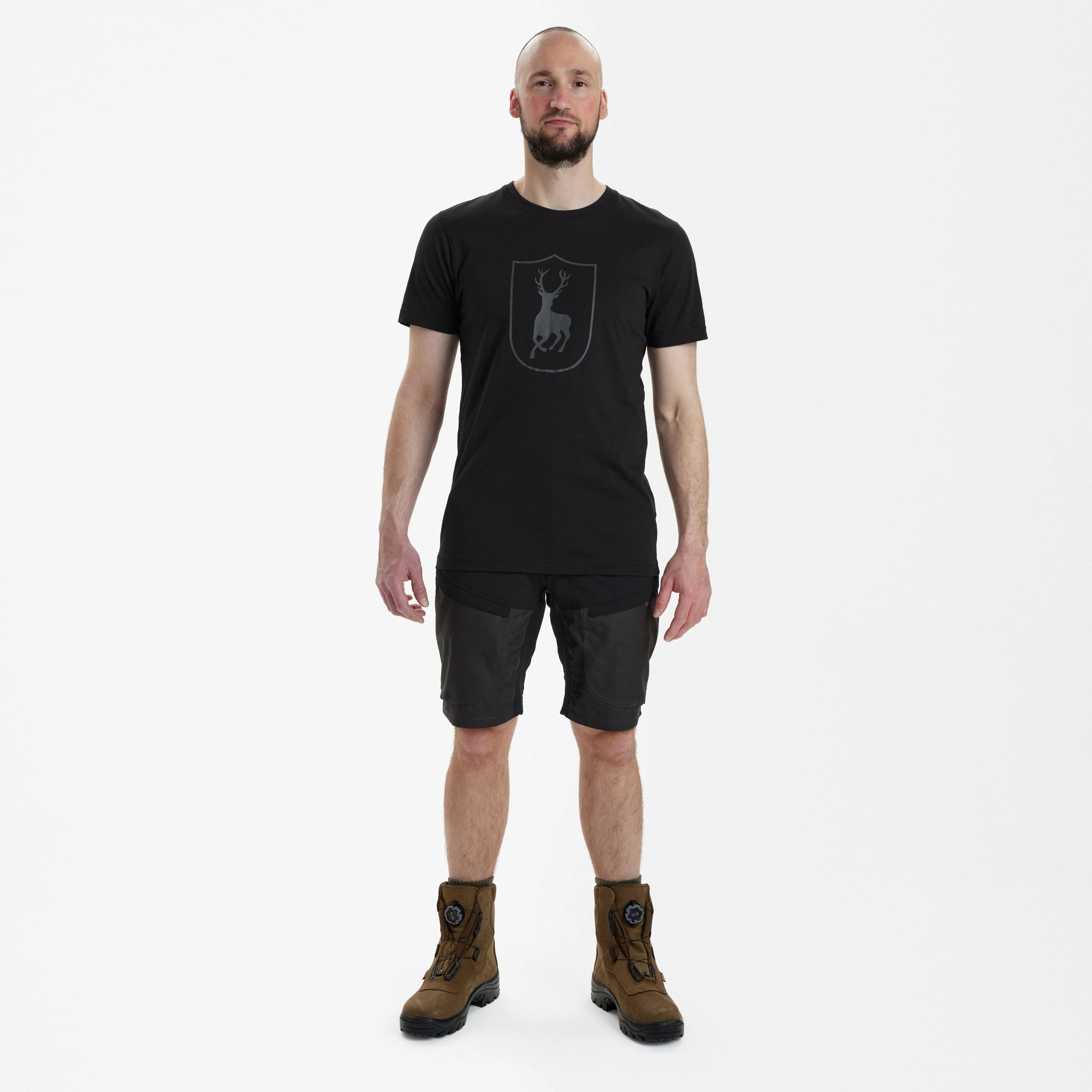 Logotyp T-shirt Svart - Deerhunter - Image 3