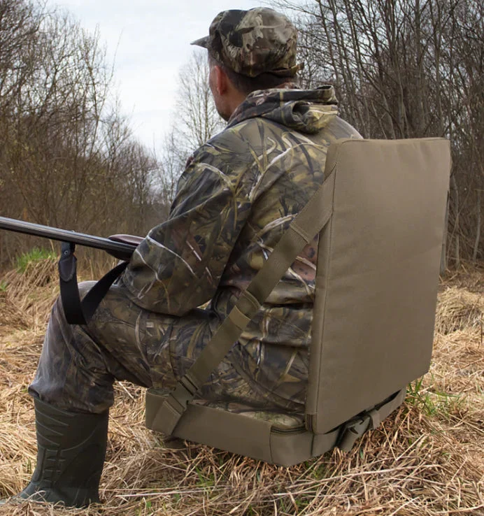 Lyxig sittdyna i camo med värme - HuntElite - Image 4