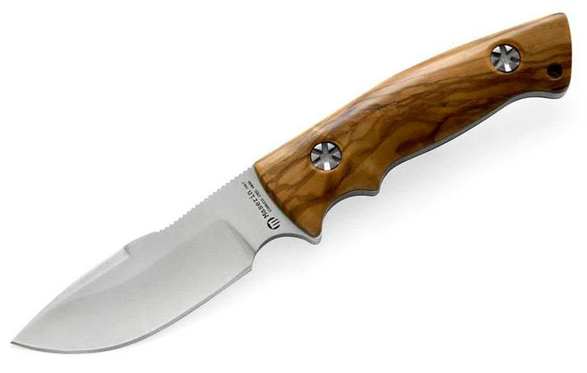 Maserin kniv med olivträhandtag – Maserin