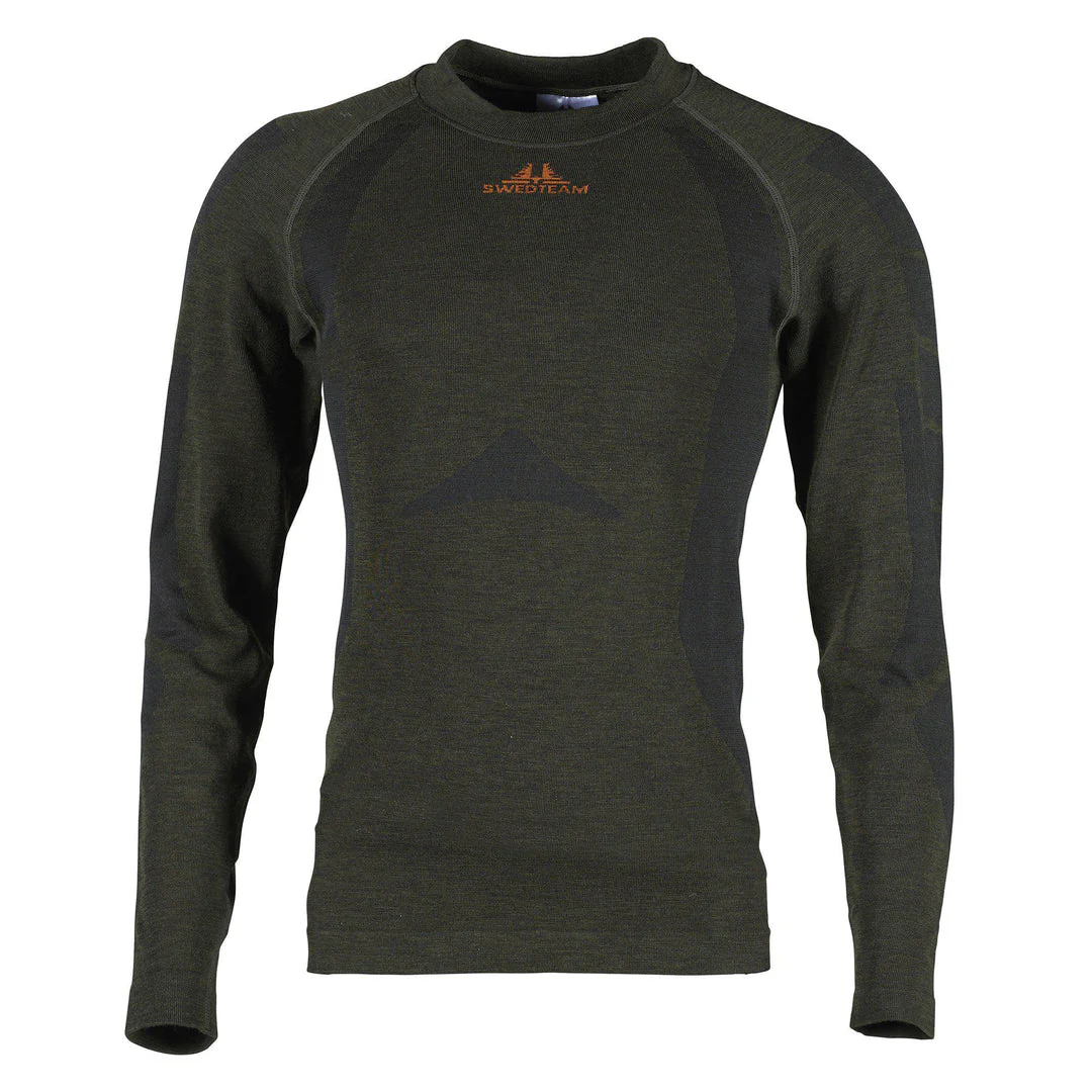 Merino Tech Underställsset Hunting Green - Swedteam - Image 3