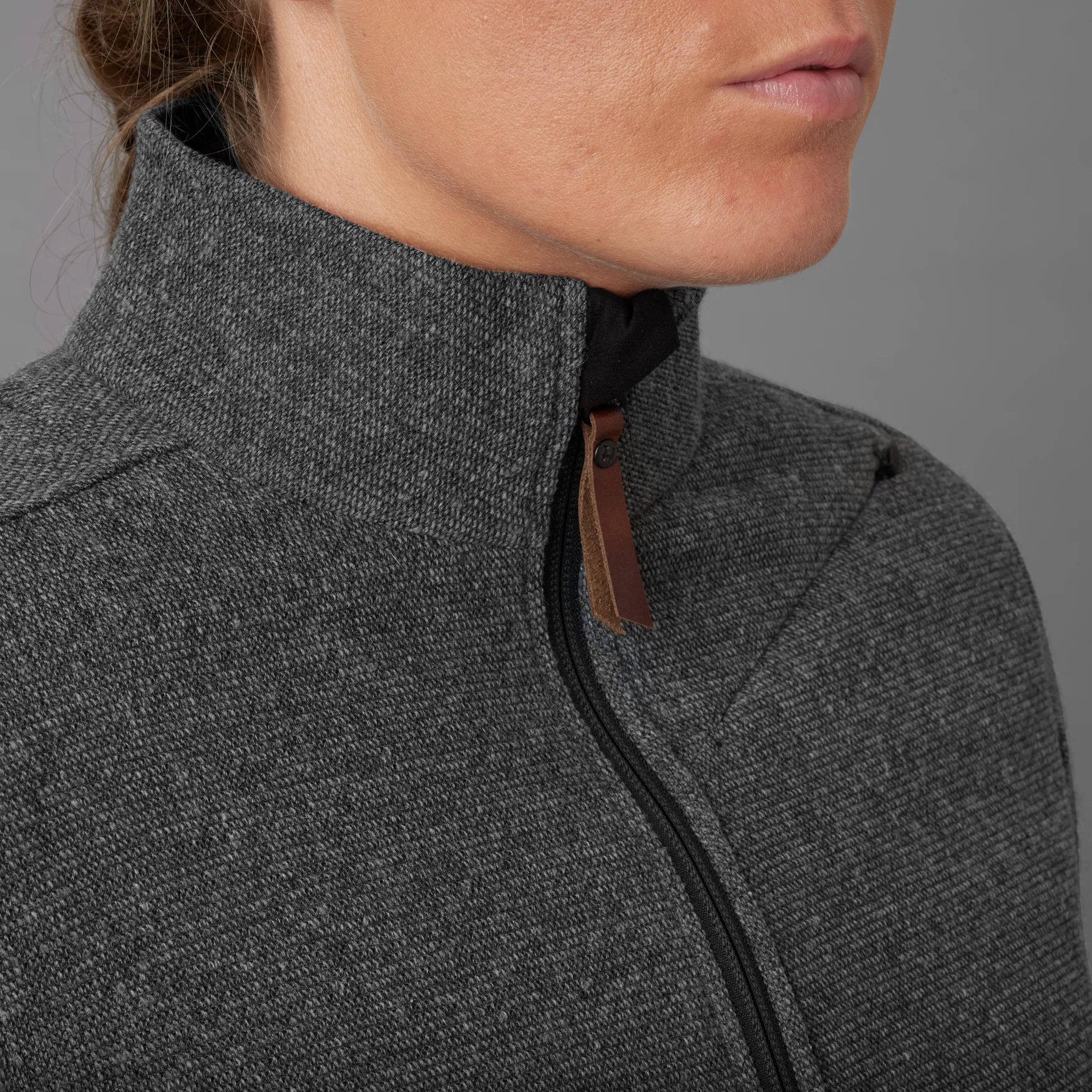 Metso full zip Dam Slate grey - Härkila - Image 4