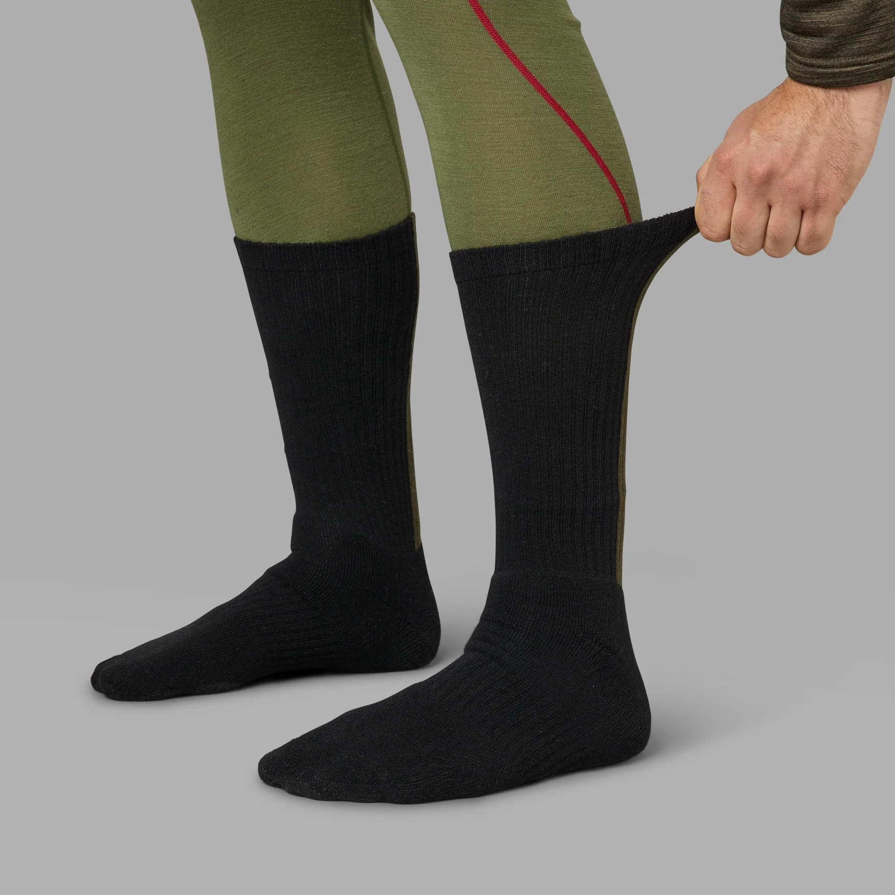 Moor 3-pack strumpor Svart - Seeland - Image 3