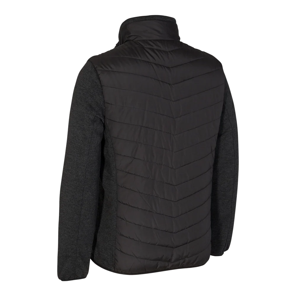 Moor quiltad jacka med stickning Svart - Deerhunter - Image 2