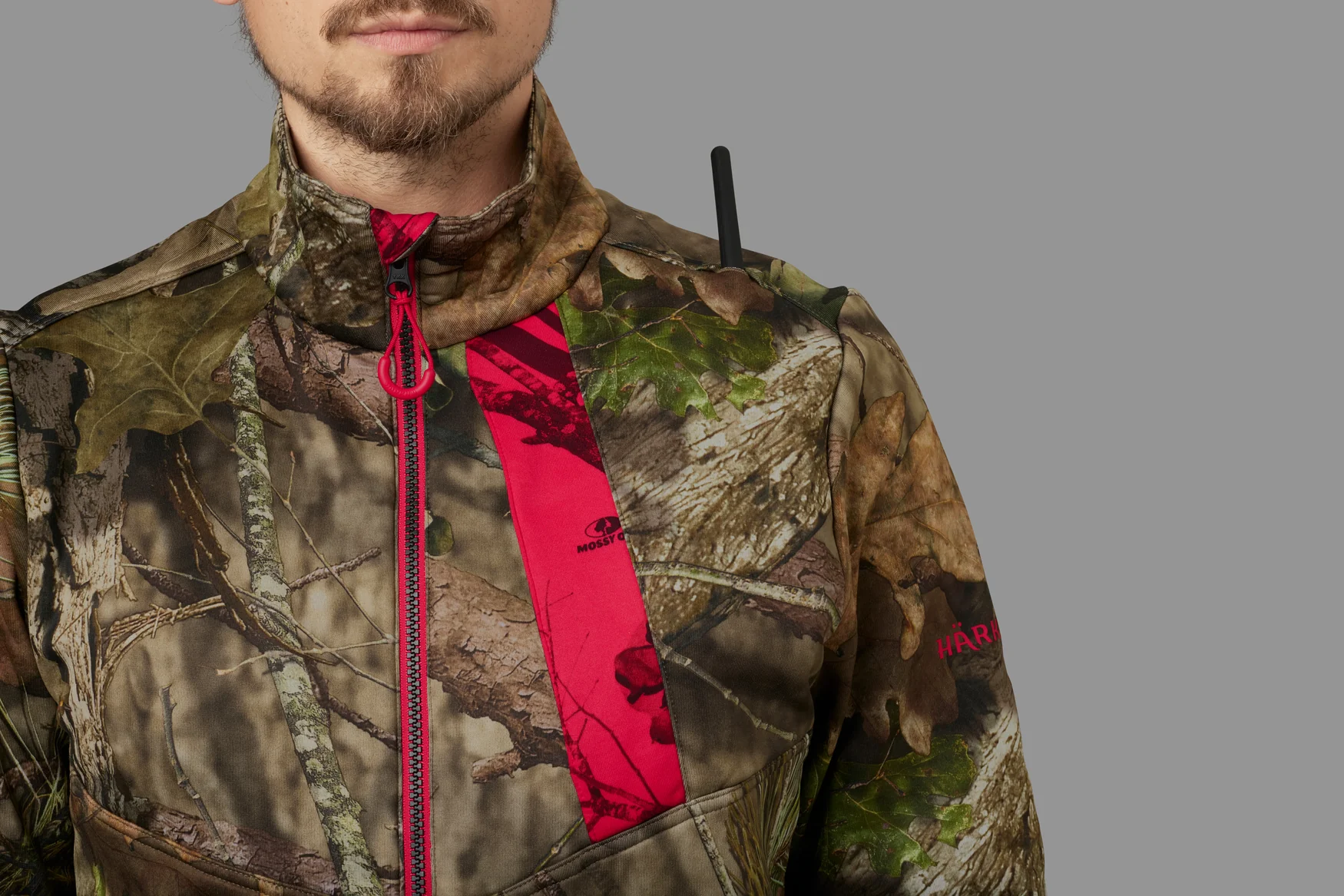 Moose Hunter 2.0 fleecejacka MossyOak®Break-Up Country®/MossyOak®Red - Härkila - Image 3