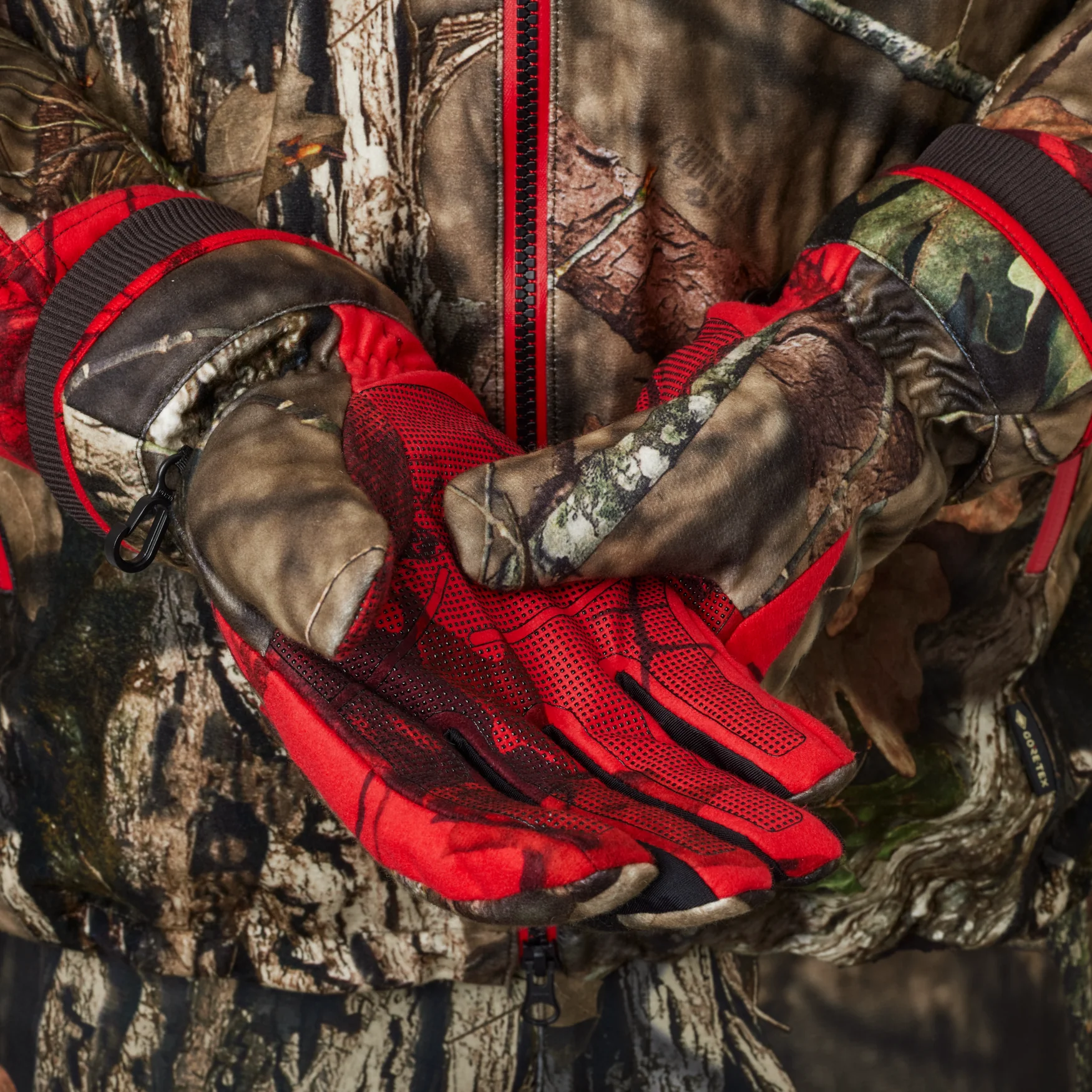Moose Hunter 2.0 GTX handske MossyOak®Break-Up Country®/MossyOak®Red - Härkila - Image 4