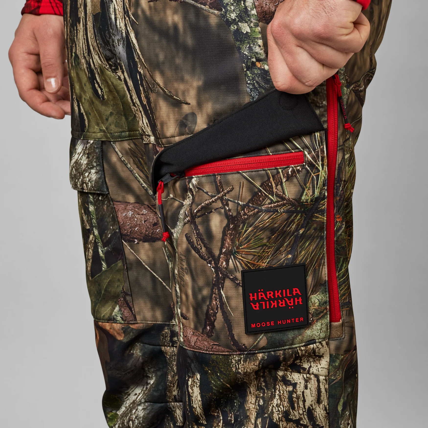 Moose Hunter 2.0 lätta byxor MossyOak®Break-Up Country®/MossyOak®Red - Härkila - Image 6