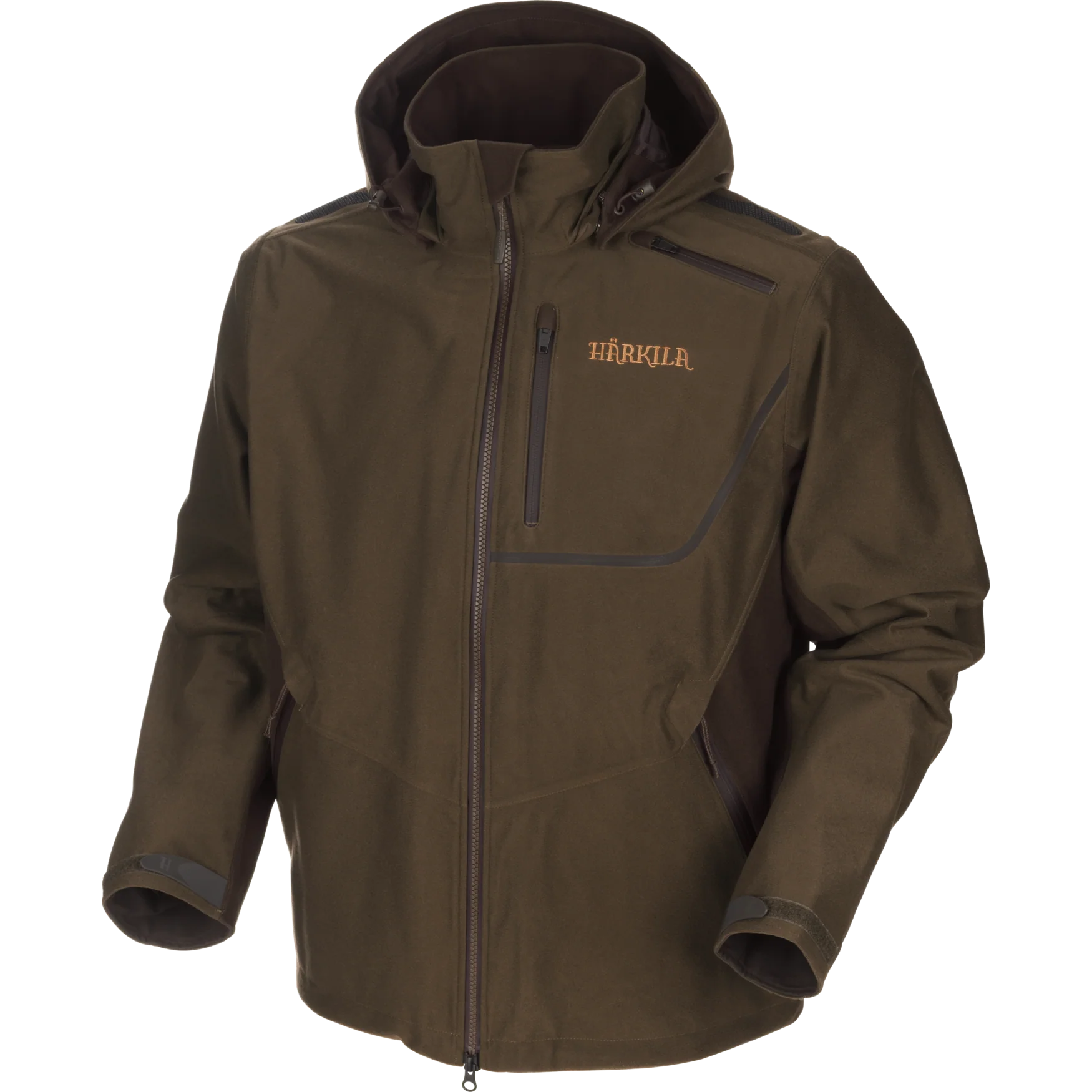 Mountain Hunter jacka Hunting green/Shadow brown - Härkila