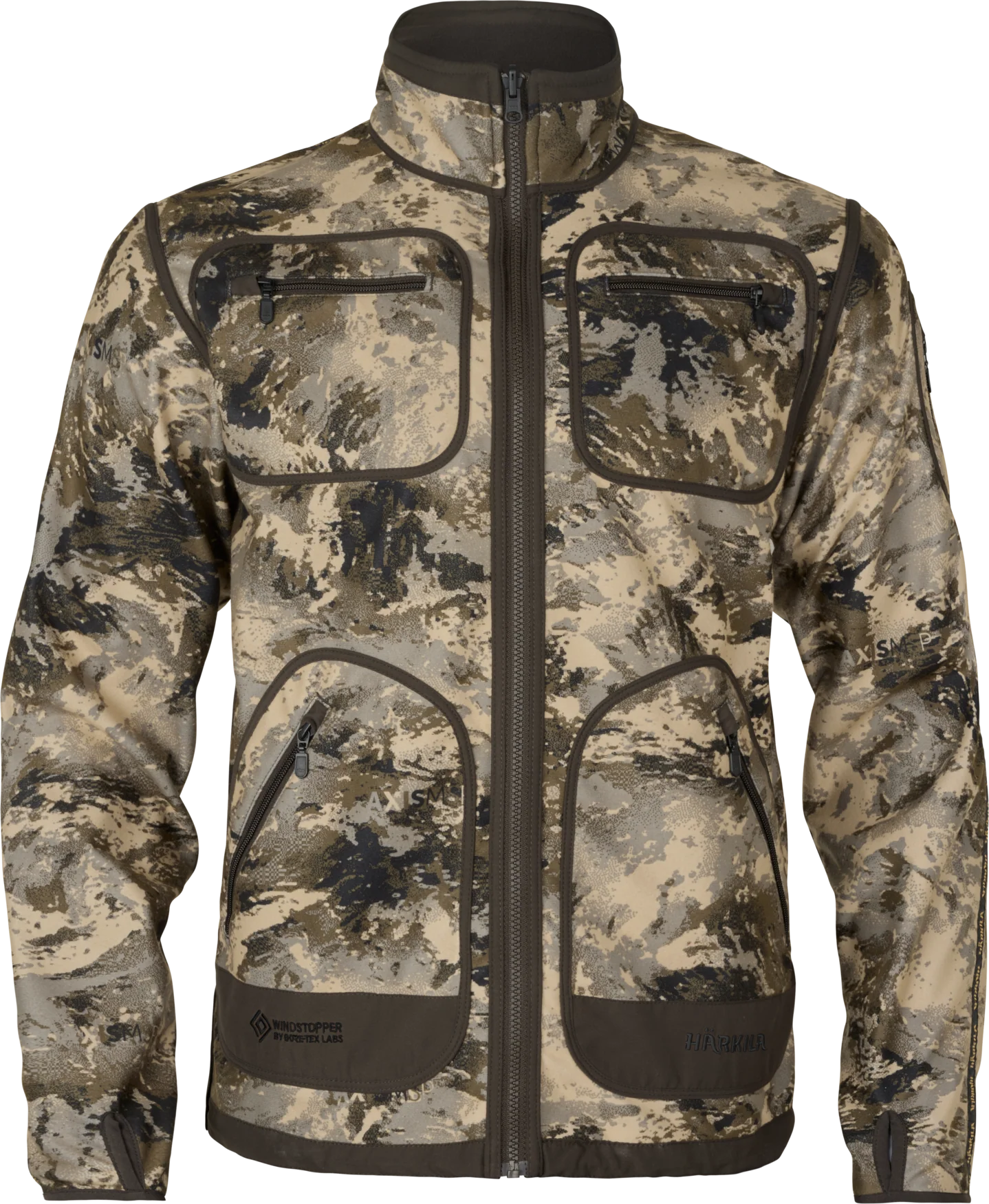 Mountain WSP Vändbar fleecejacka AXIS MSP®Mountain/Shadow brown – Härkila