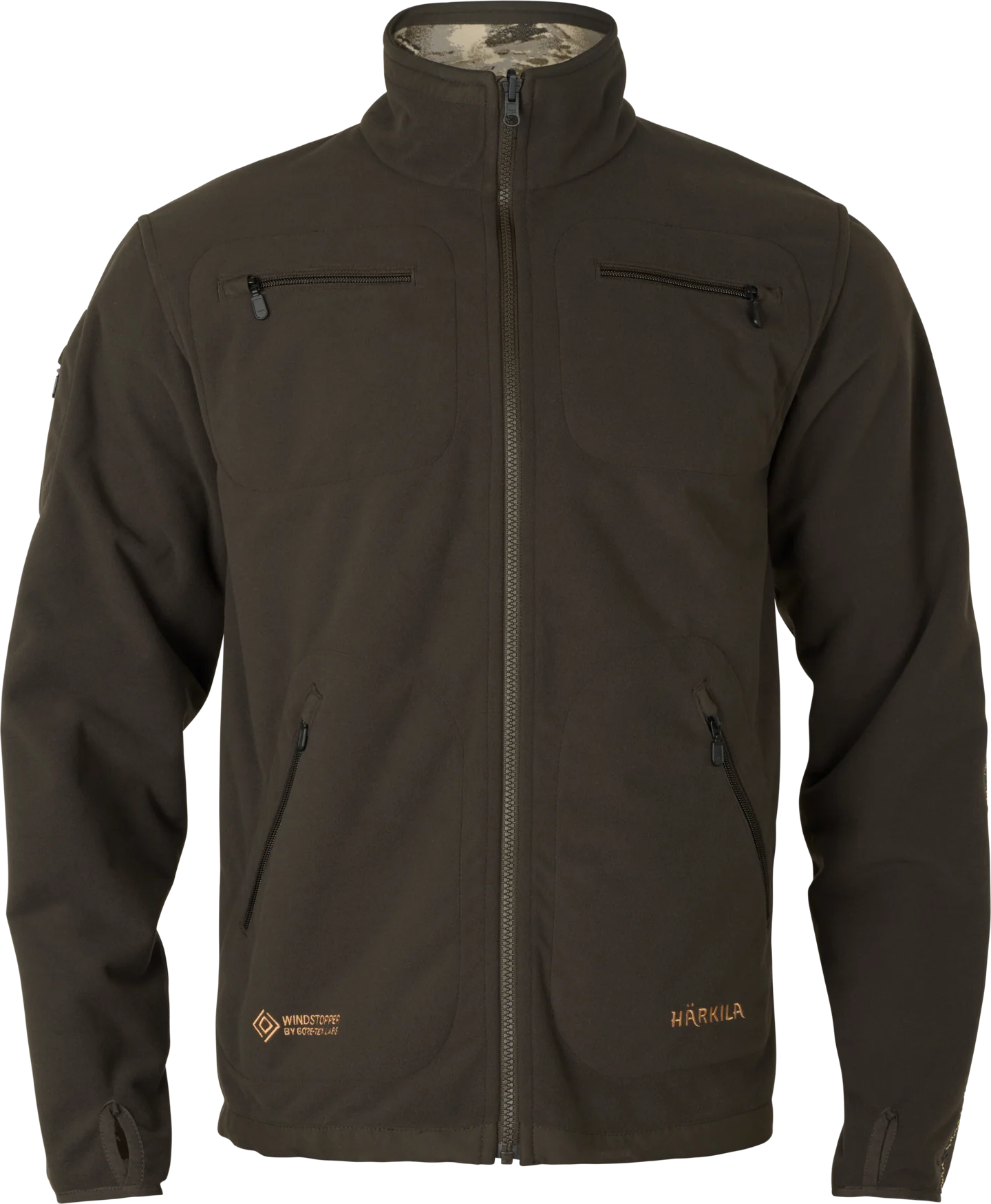 Mountain WSP Vändbar fleecejacka AXIS MSP®Mountain/Shadow brown – Härkila - Image 9