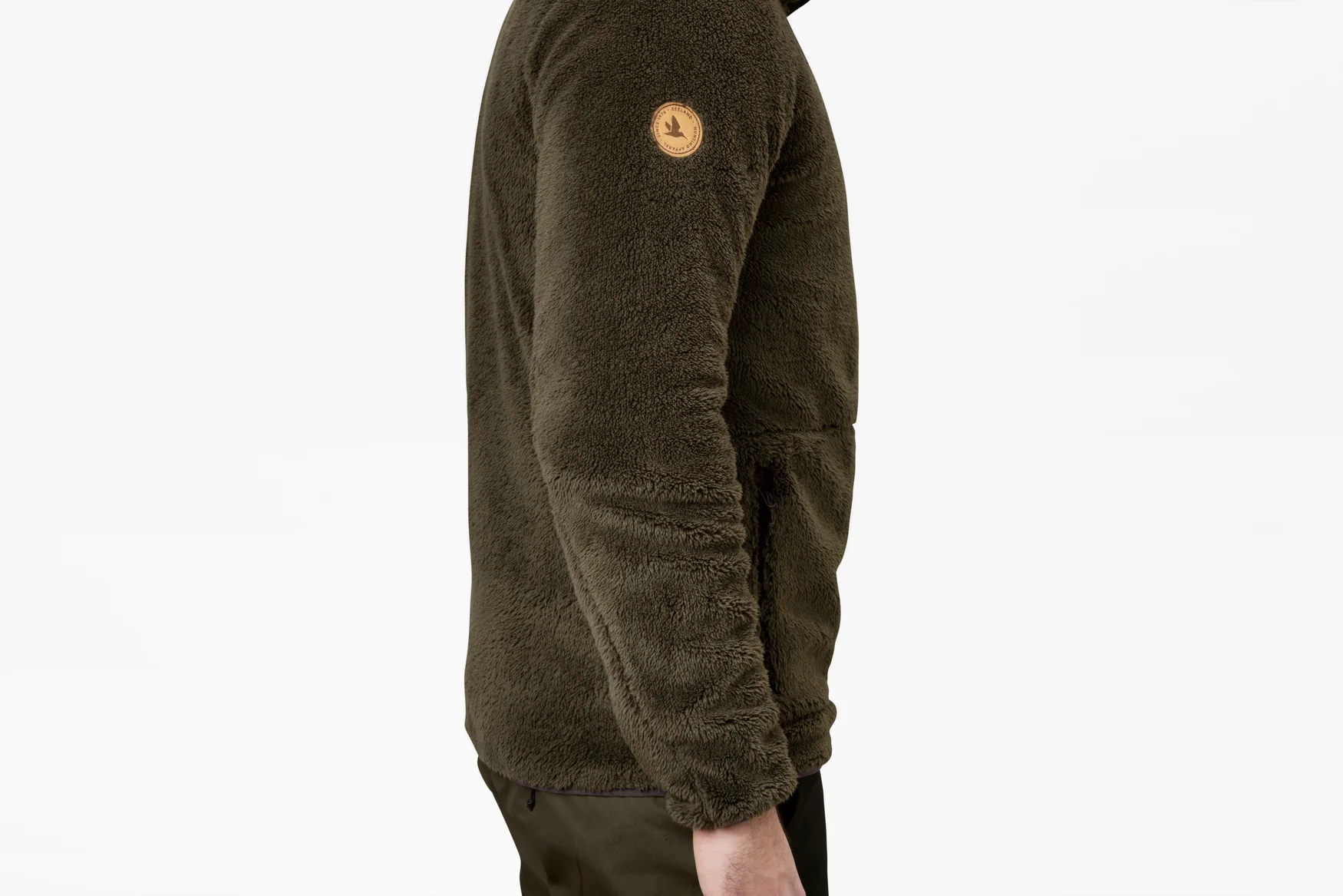 Noah fleece Pine green - Seeland - Image 5
