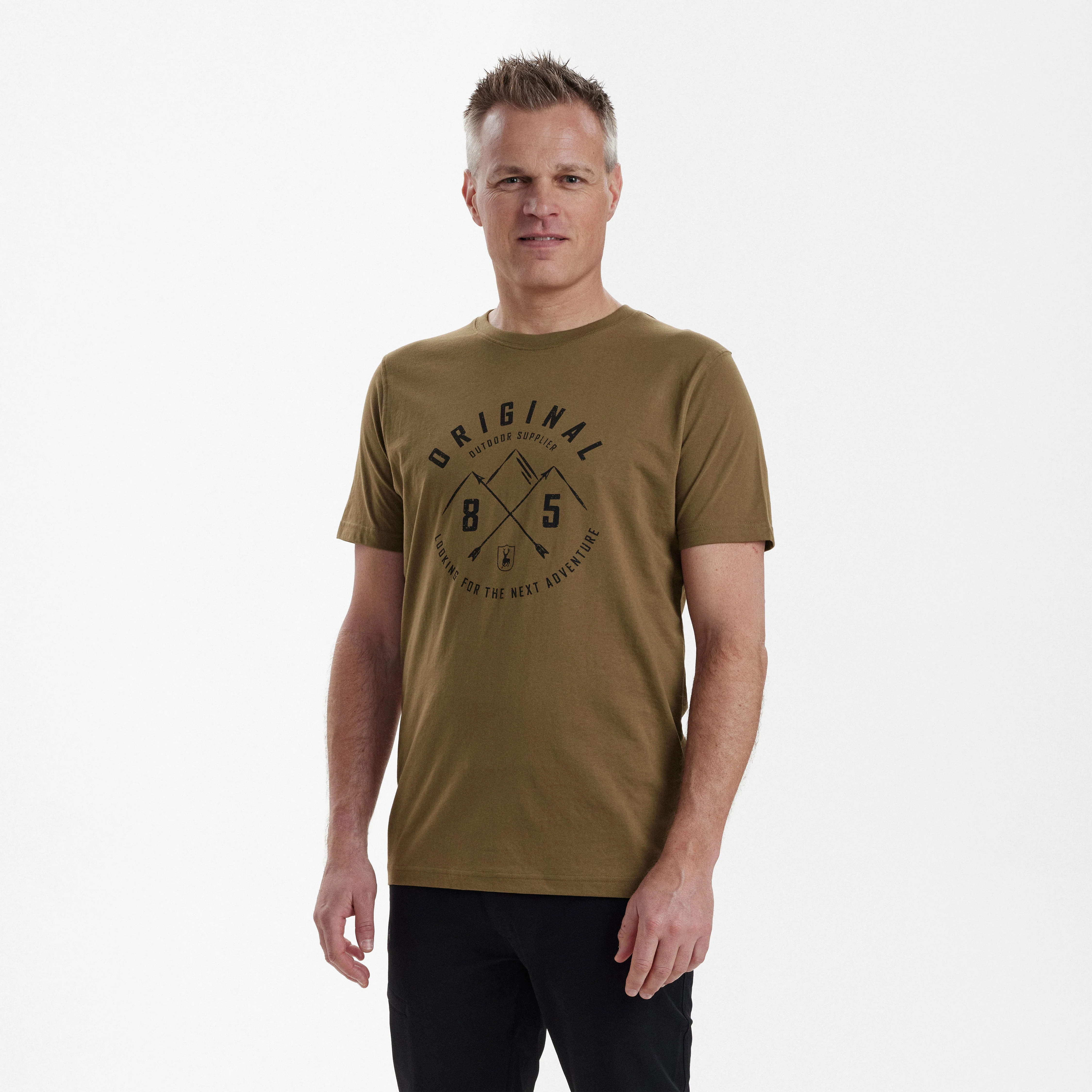 Nolan T-shirt Butternut - Deerhunter