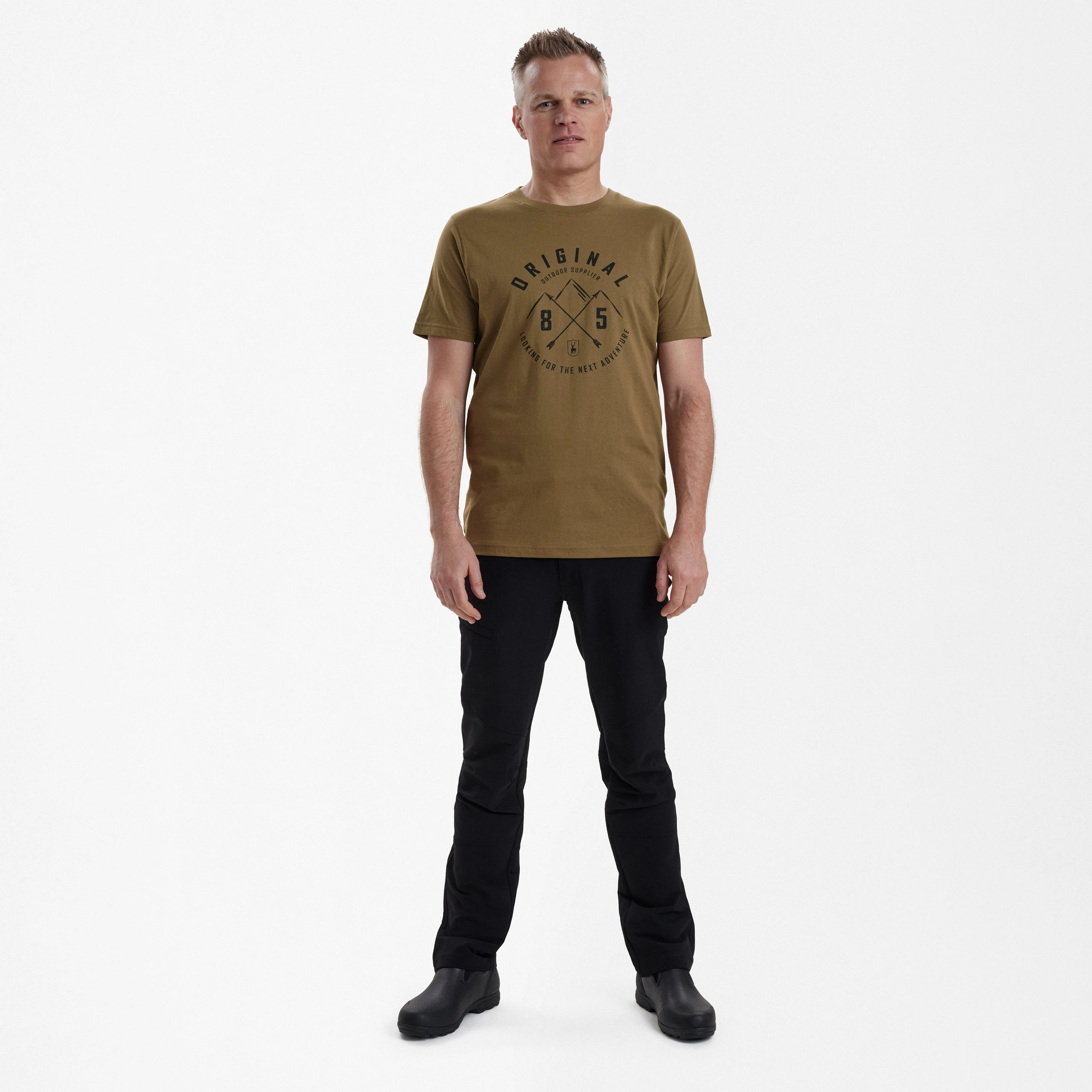 Nolan T-shirt Butternut - Deerhunter - Image 3