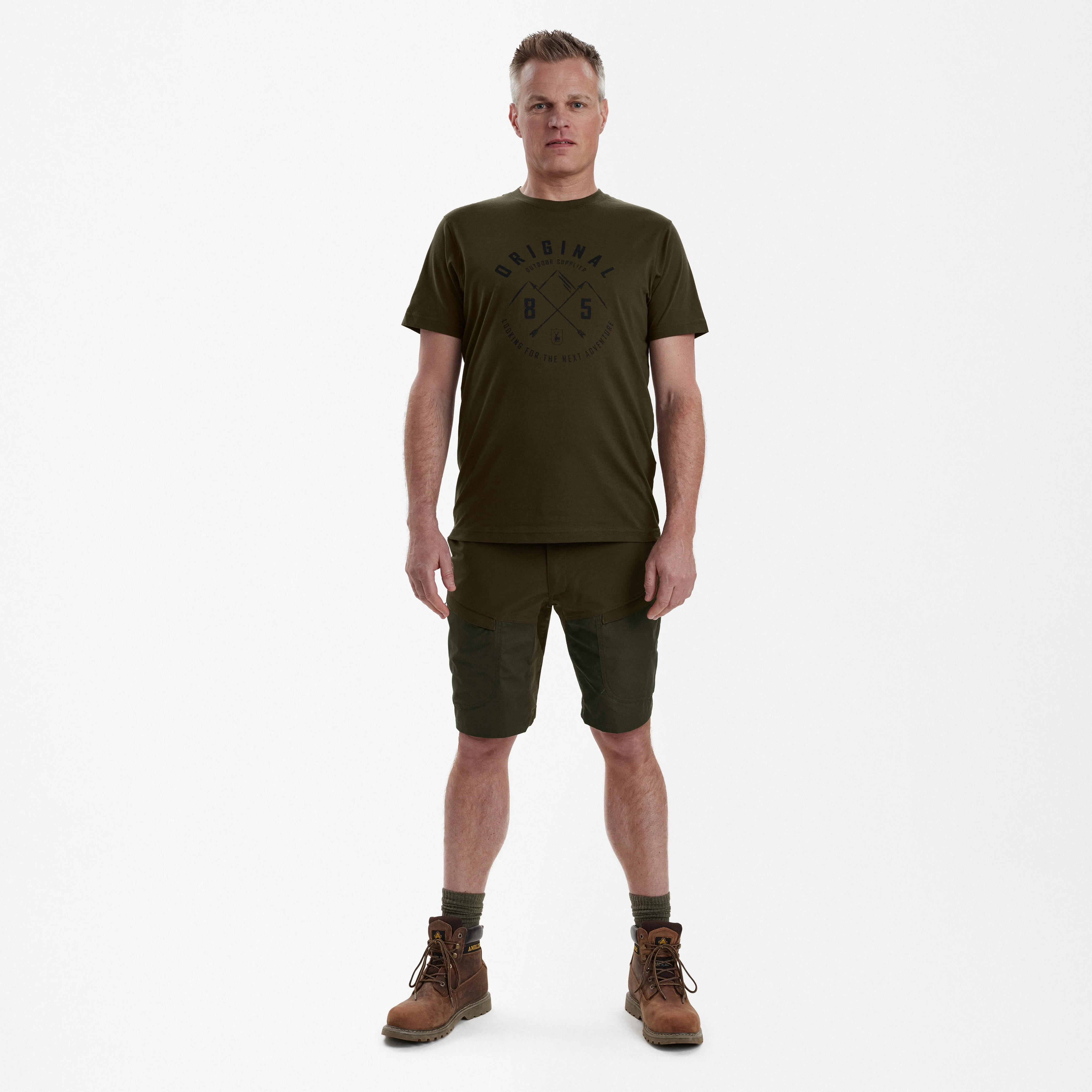 Nolan T-shirt Deep Green - Deerhunter - Image 3