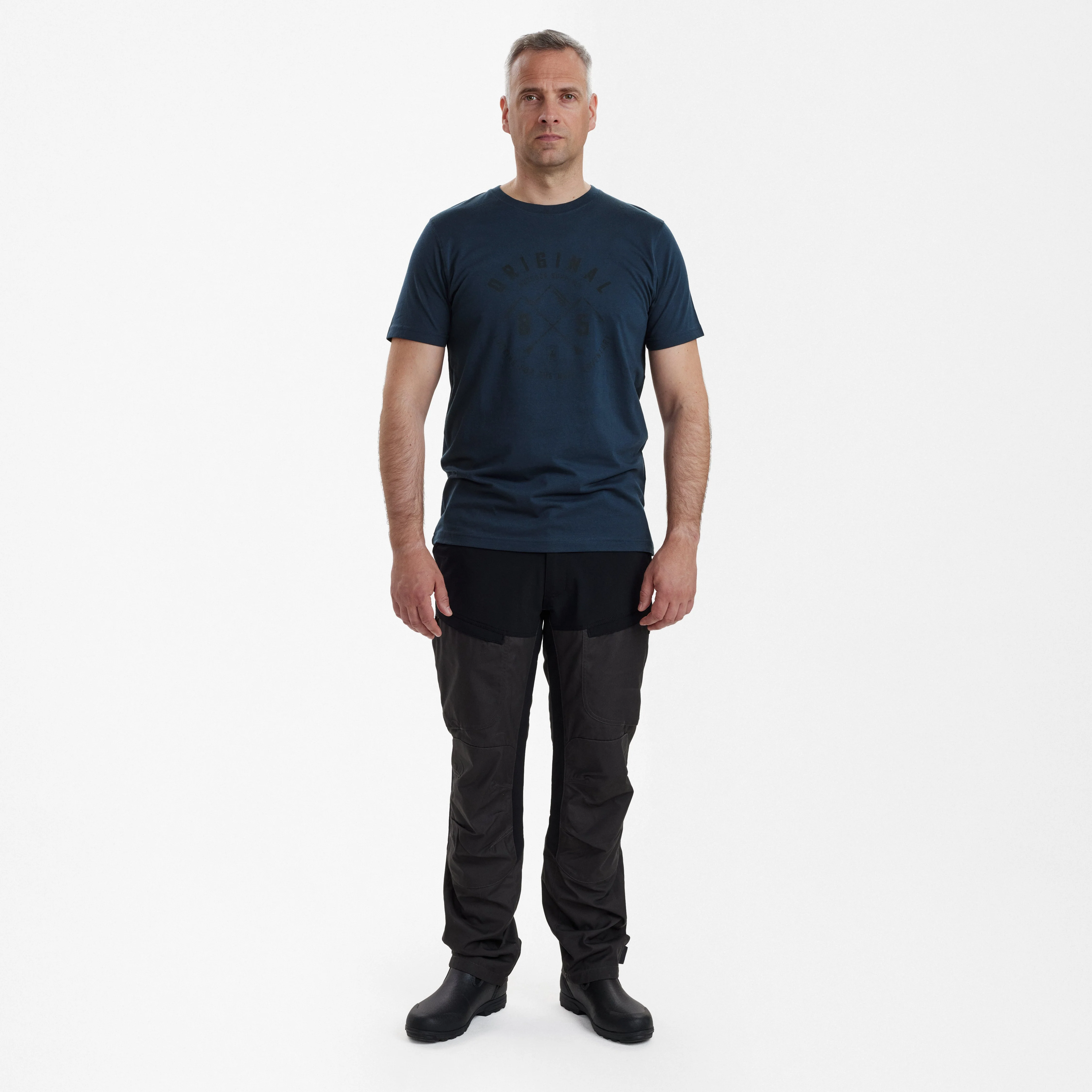 Nolan T-shirt Mörkblå - Deerhunter - Image 3