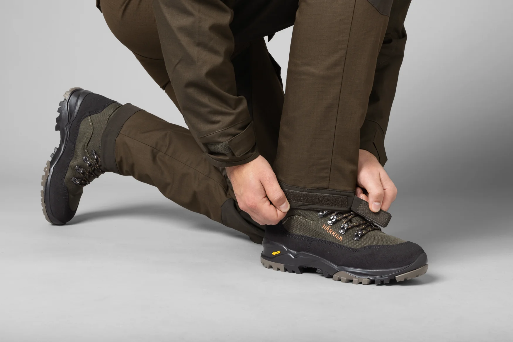 Nordic Hunter HWS byxor Willow green/Shadow brown - Härkila - Image 5