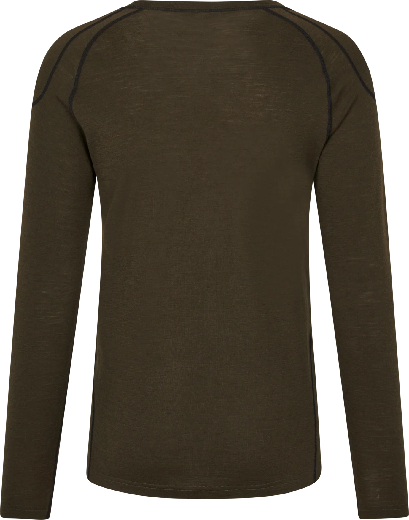 One Hundred långärmad T-shirt Pine green – Seeland - Image 2