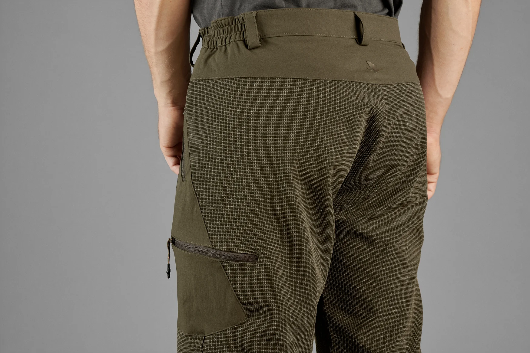 Outdoor förstärkta byxor - Pine green - Seeland - Image 3