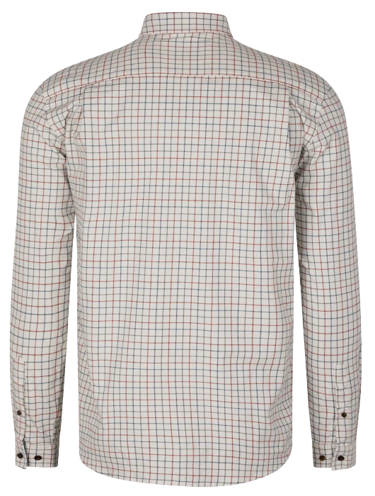 Oxford Skytteskjorta Grape Leaf/Terracotta Check - Seeland - Image 2