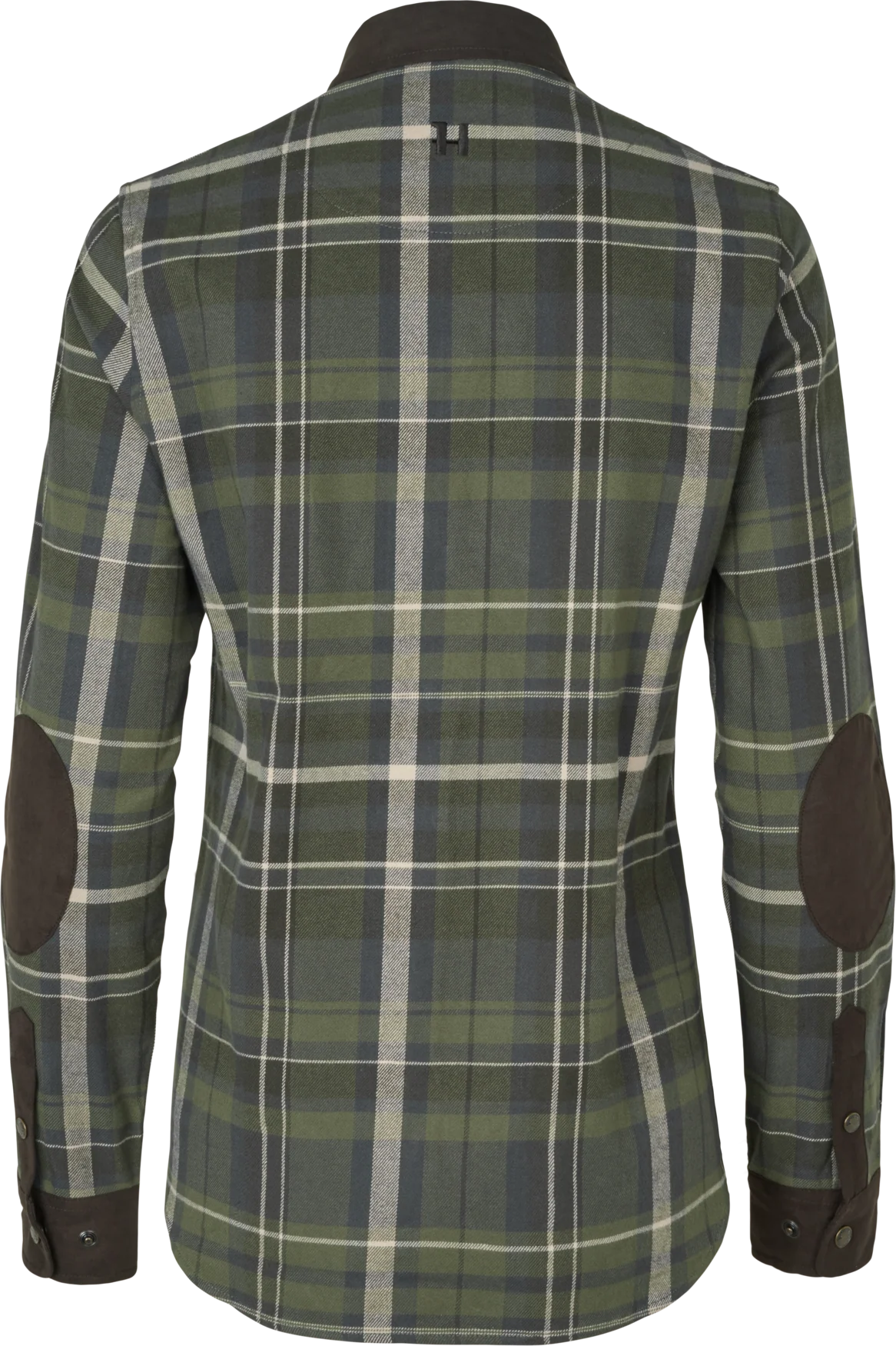 Pajala L/S Skjorta Dam - Olive check – Härkila - Image 2