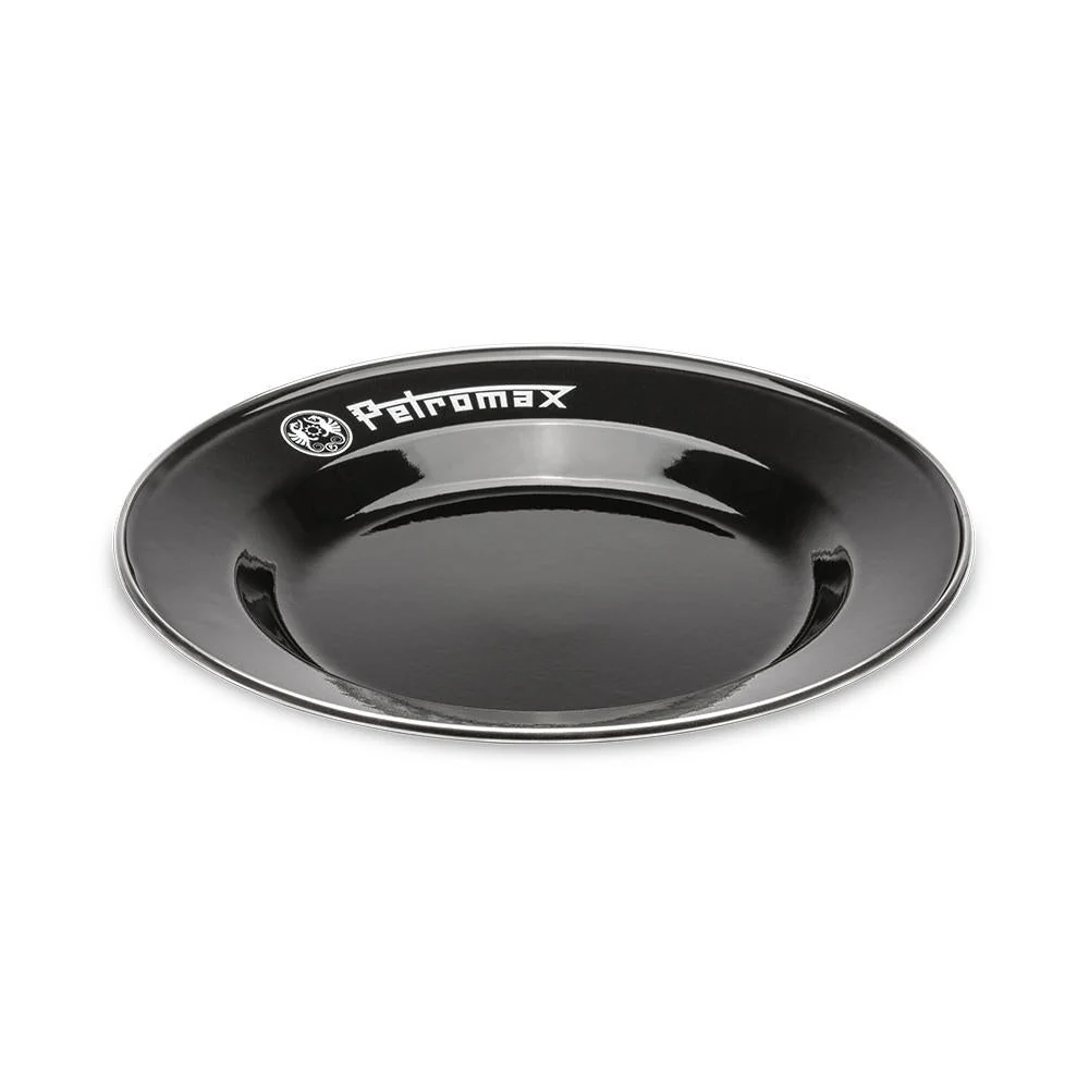Petromax Emaljtallrikar svart 2 stycken – Petromax