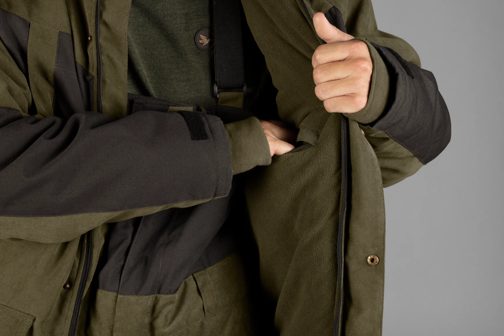 Polar Max jacka Grizzly brown - Seeland - Image 7
