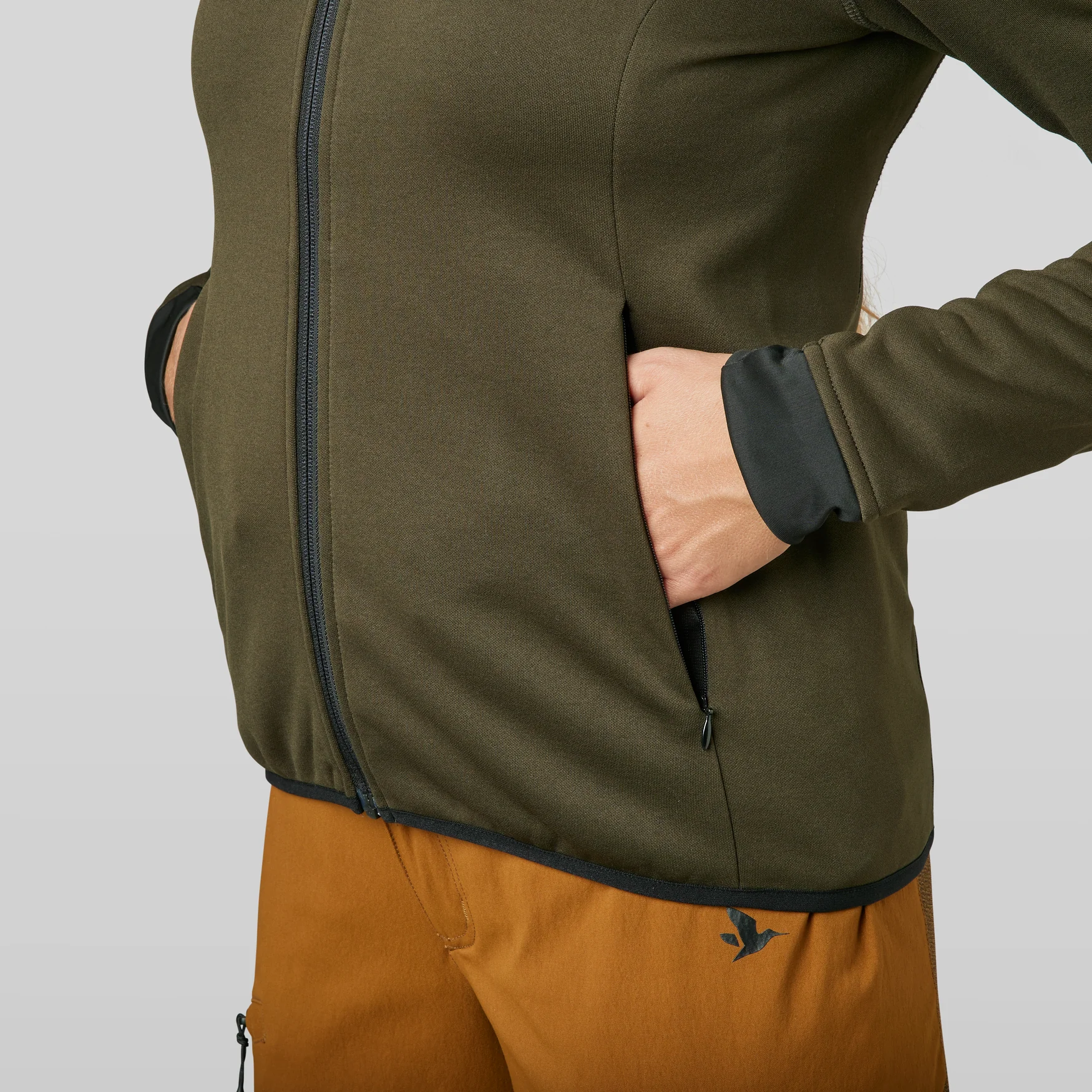Powerfleece dam Pine green - Seeland - Image 3