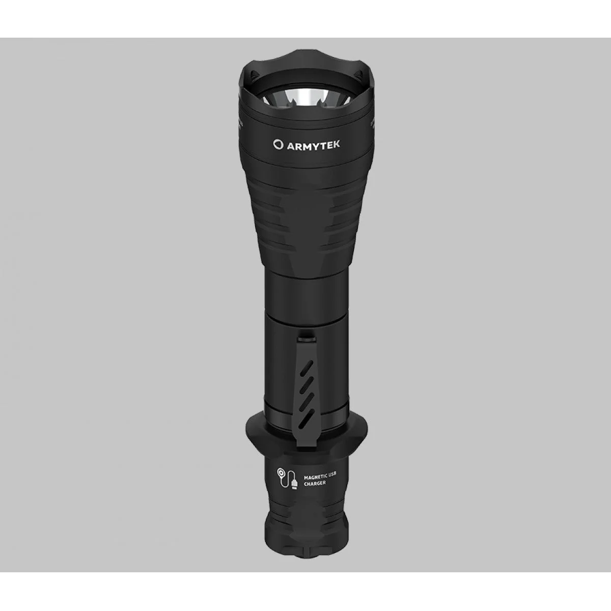 Predator Pro Magnet USB / Vit / 1500 lm / 5°:40° / 1x18650 (inkl.) - Armytek