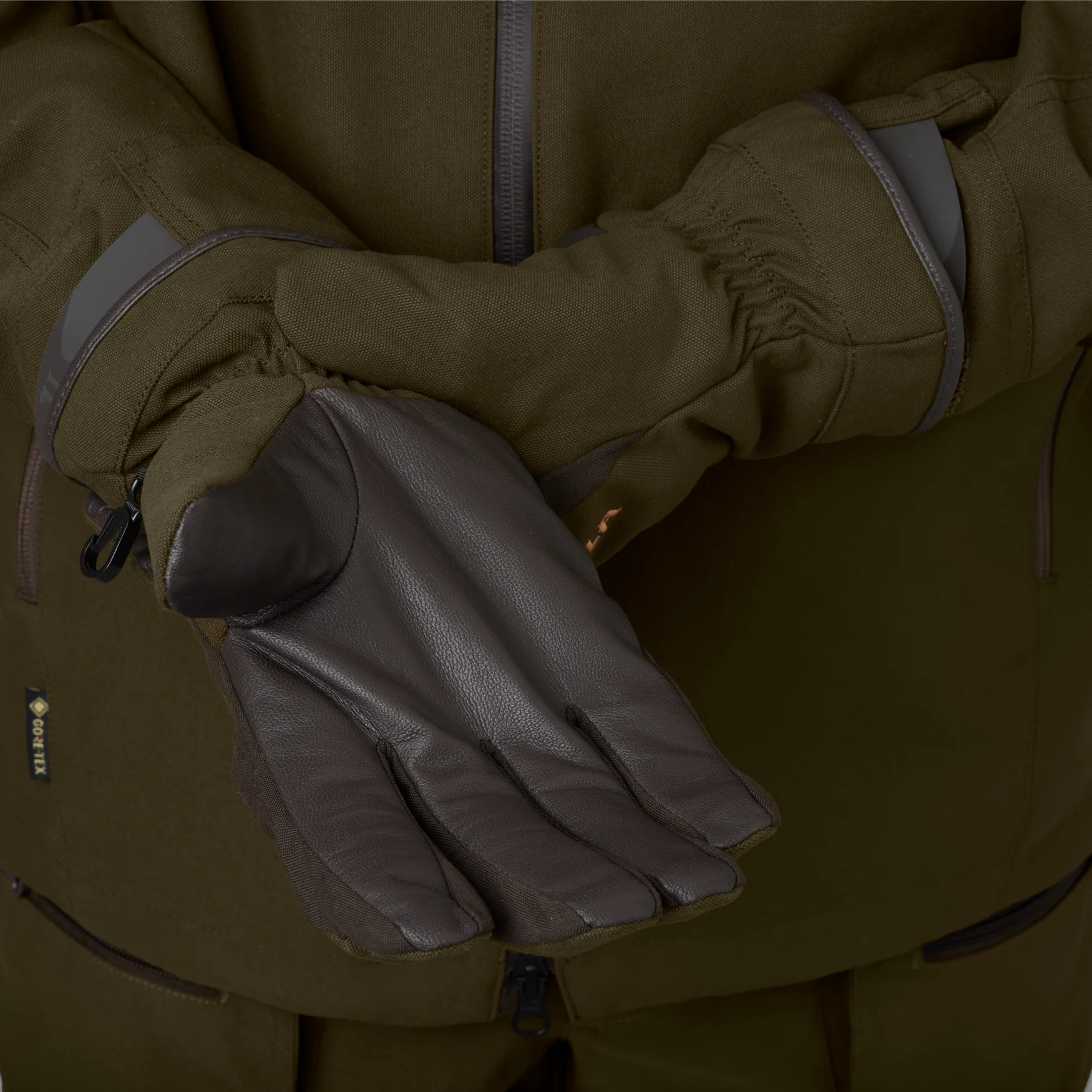 Pro Hunter GTX handske Willow green/Shadow brown - Härkila - Image 4