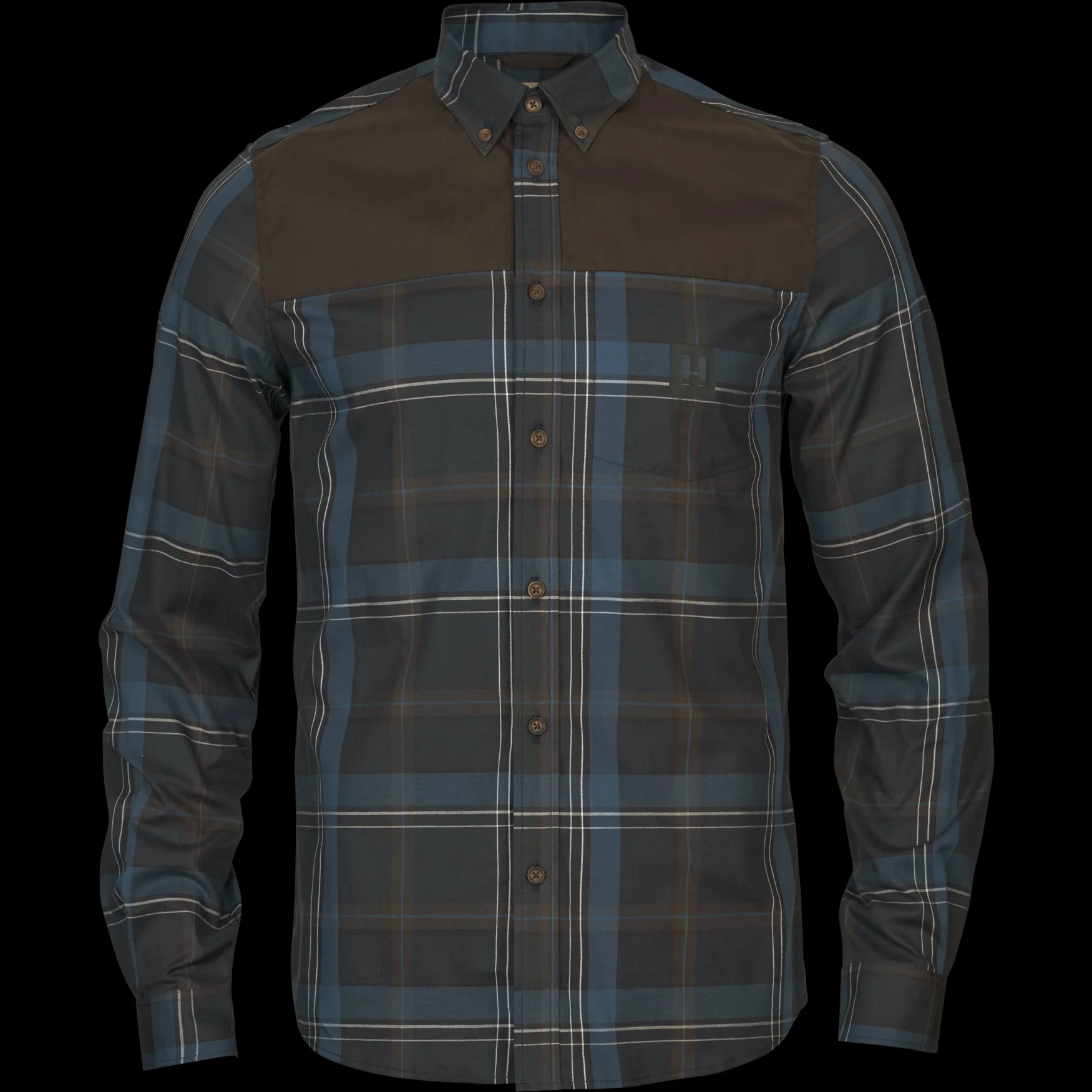 Produkt Titel: Anker Långärmad skjorta Dark navy - Härkila