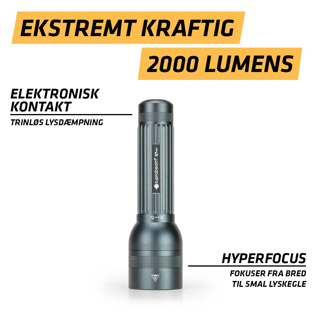 Q7xrs (inkl. 2 batterier) - Suprabeam - Image 3