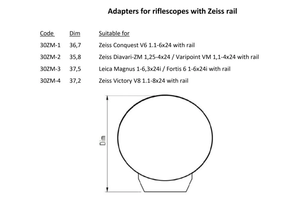 QR Adapter till Leica Calonox 2 - Rusan - Image 3