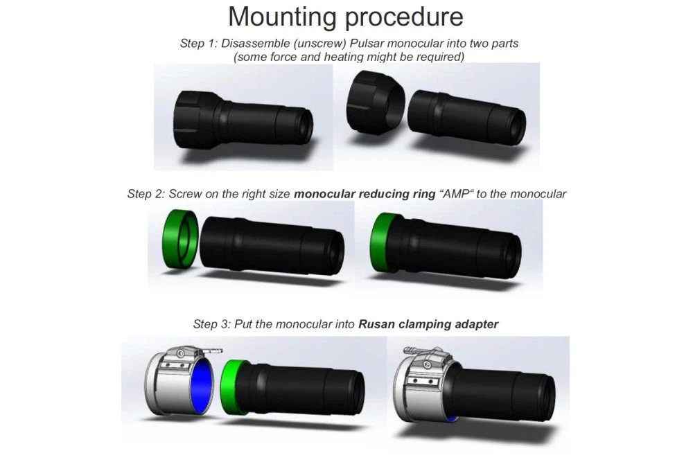 Reduceringsring för Pulsar ocular - Rusan - Image 2