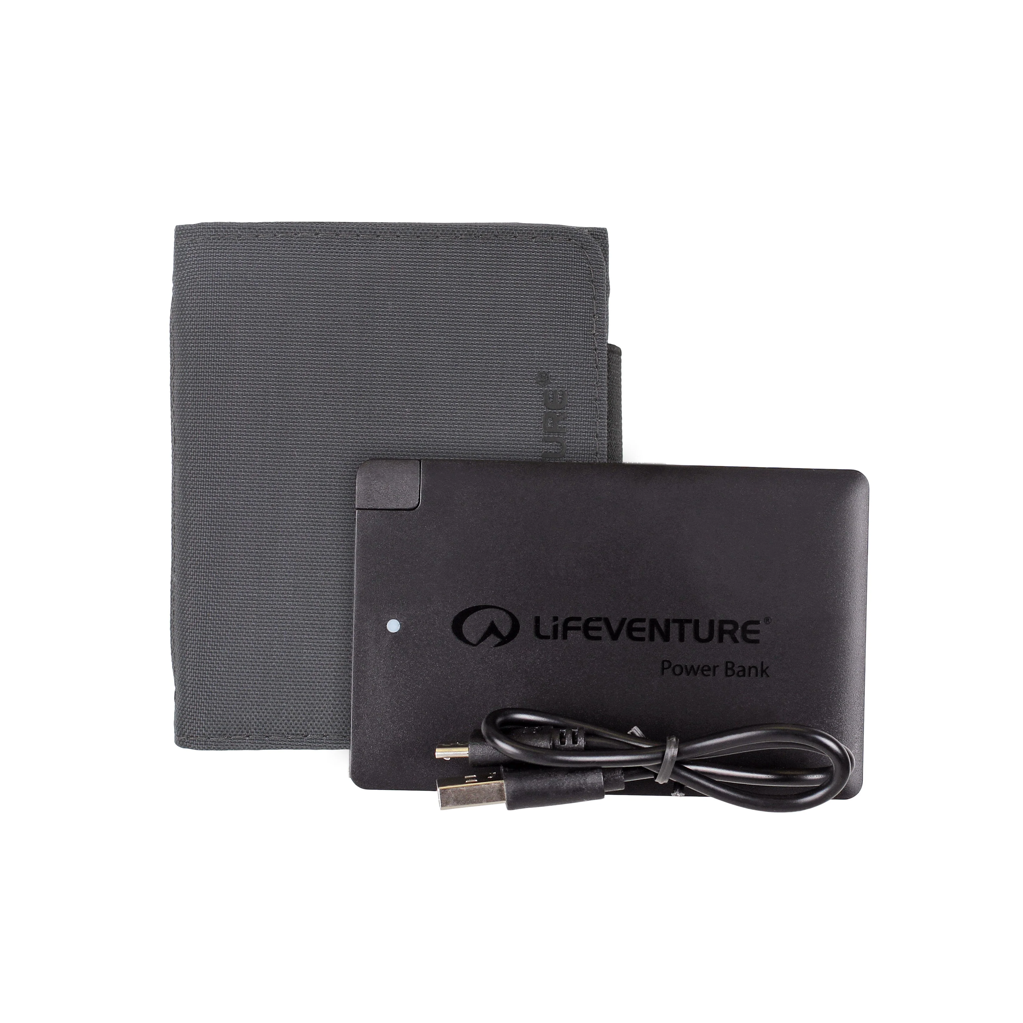 RFiD-laddplånbok med powerbank, Rec – Life Venture