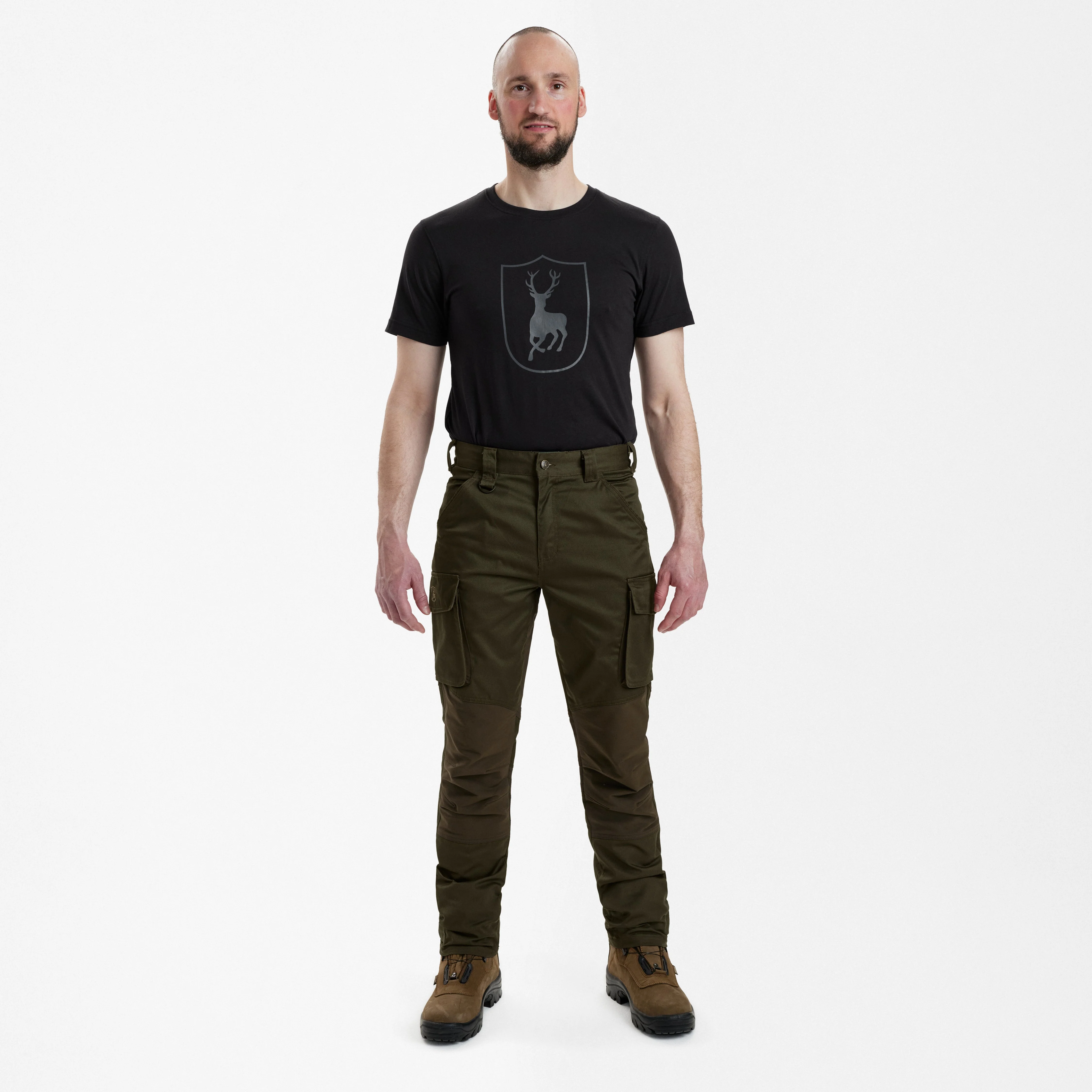 Rogaland Stretchbyxor Kort Adventure Green - Deerhunter - Image 3