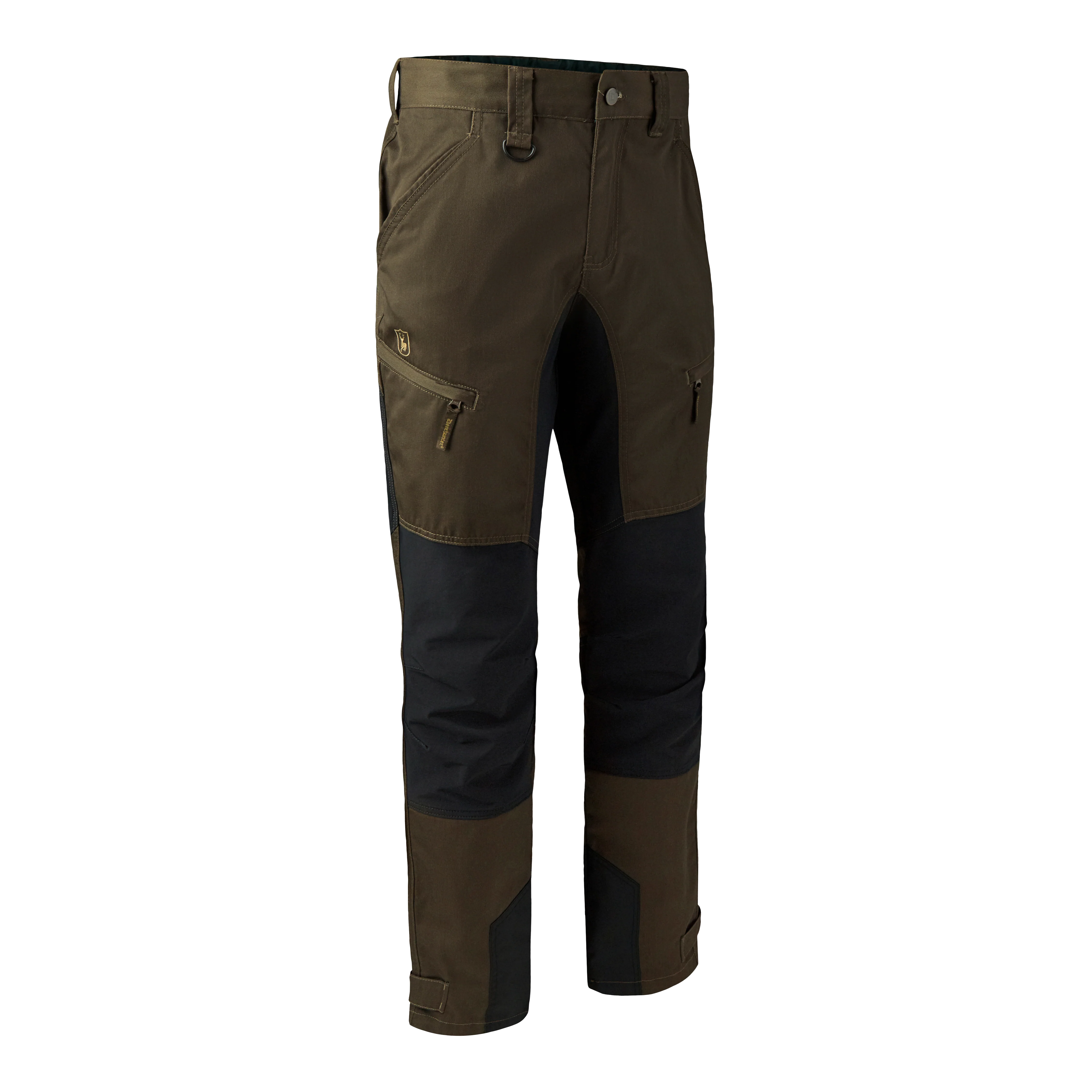 Rogaland Stretchbyxor med kontrast - Kort - Fallen Leaf - Deerhunter - Image 4