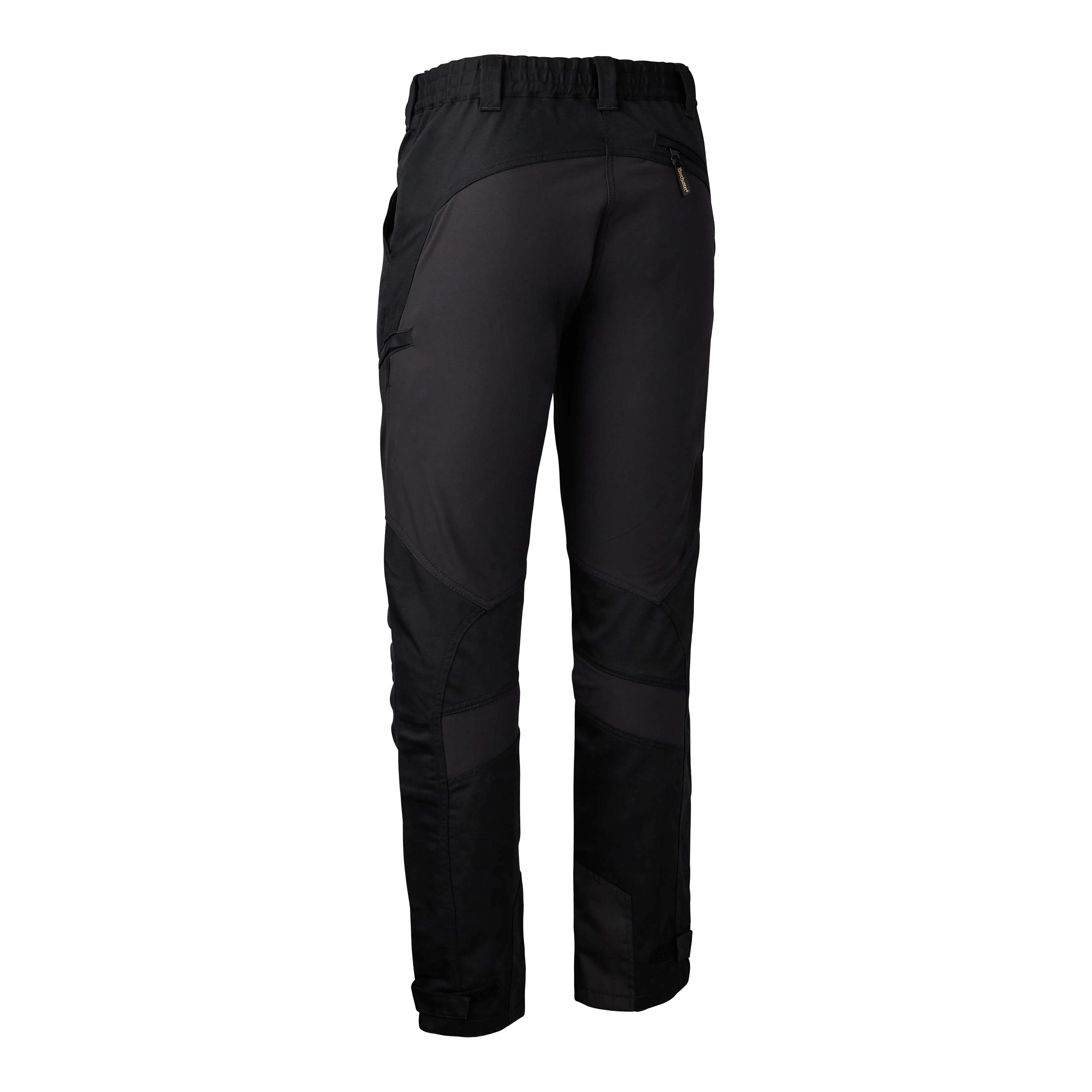 Rogaland Stretchbyxor med kontrast - Kort - Svart - Deerhunter - Image 5