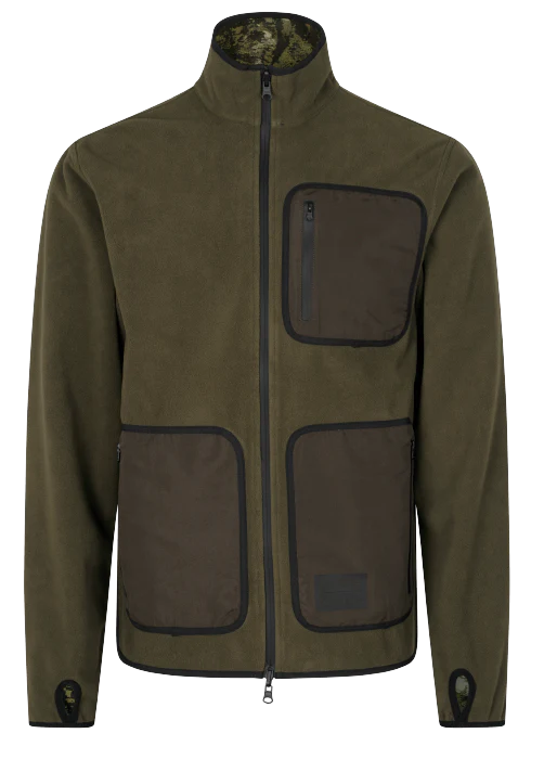 Rogue Vändbar Fleece Light Pine/Invis Green - Seeland