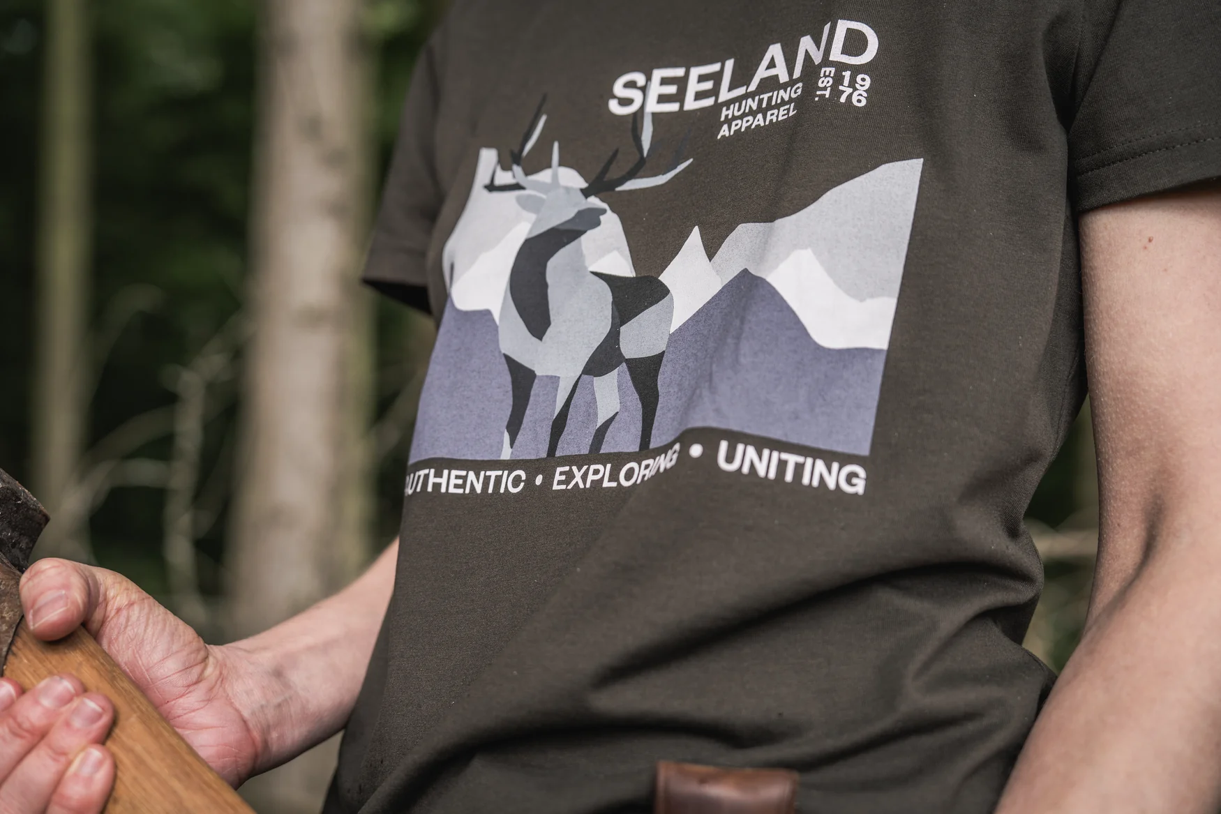 Sadie T-tröja Pine green - Seeland - Image 4