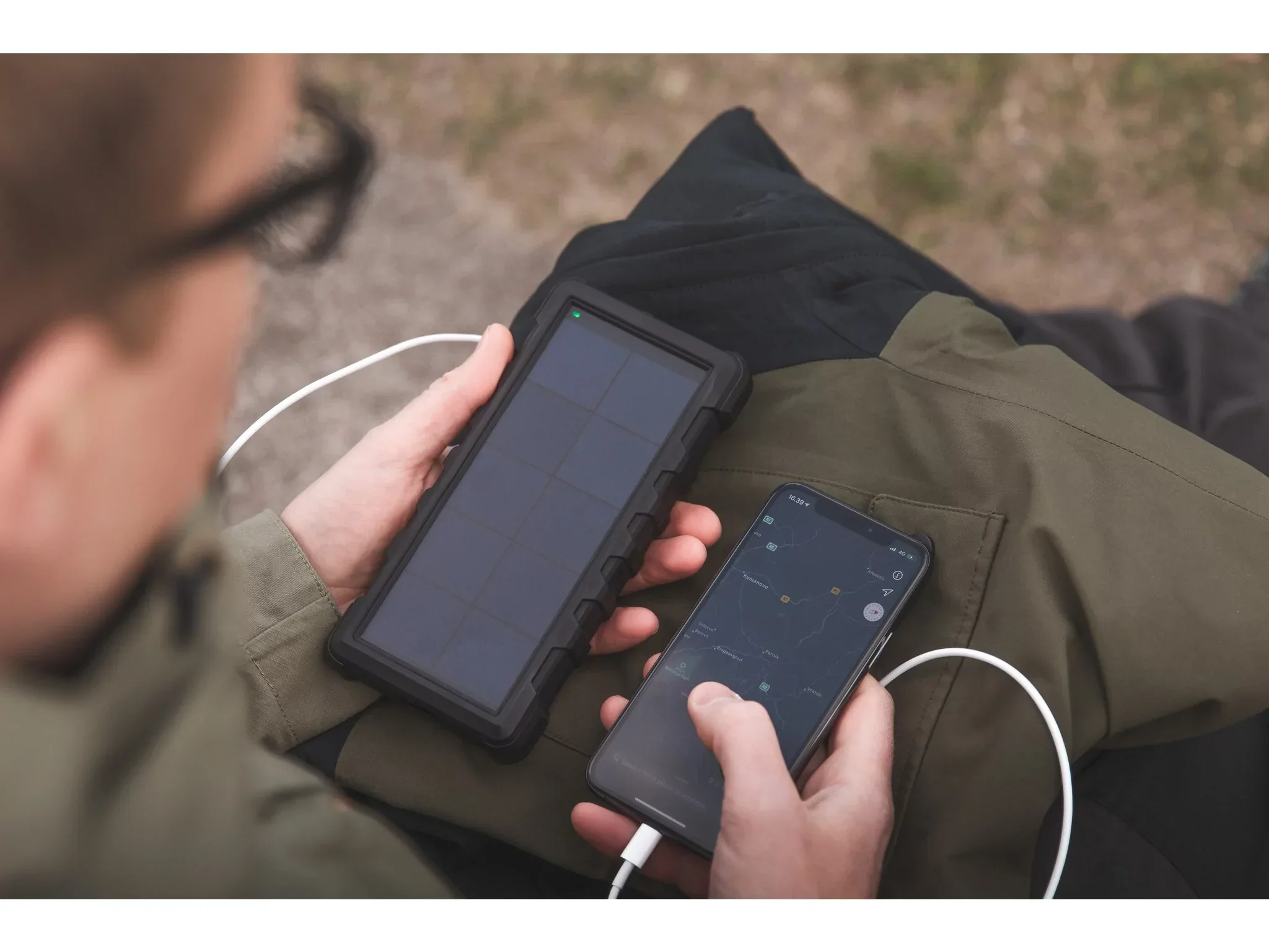 Sandberg solcellsdriven powerbank 24000mAh - Image 4