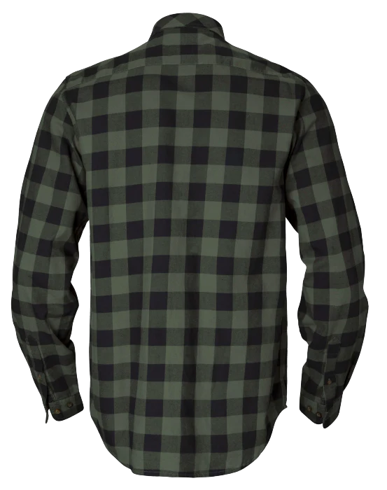 Scandinavian långärmad skjorta Green check - Härkila - Image 2